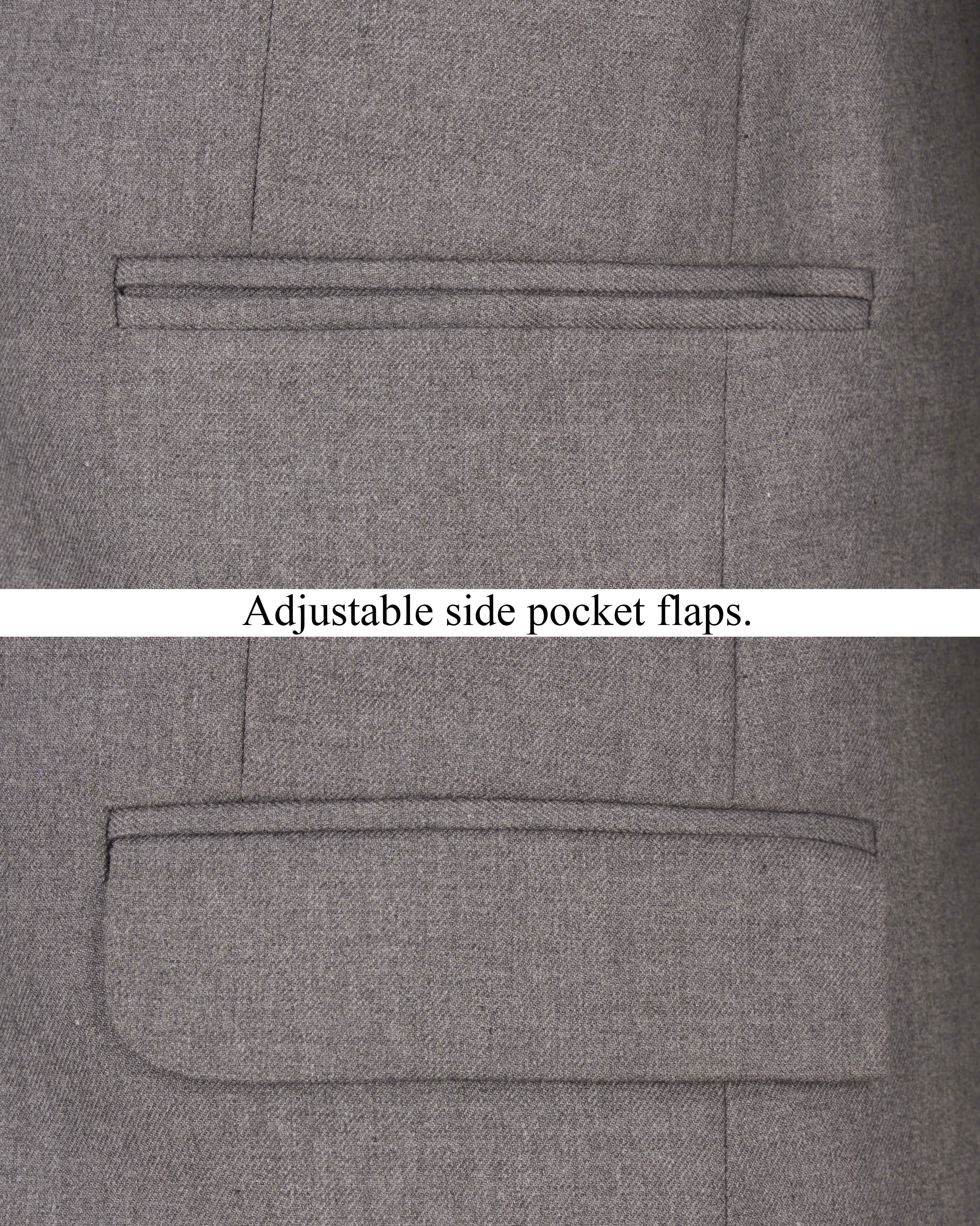 Feroda Gray with Black Piping Work Wool Rich Designer Suit ST2506-SB-D256-36, ST2506-SB-D256-38, ST2506-SB-D256-40, ST2506-SB-D256-42, ST2506-SB-D256-44, ST2506-SB-D256-46, ST2506-SB-D256-48, ST2506-SB-D256-50, ST2506-SB-D256-52, ST2506-SB-D256-54, ST2506-SB-D256-56, ST2506-SB-D256-58, ST2506-SB-D256-60