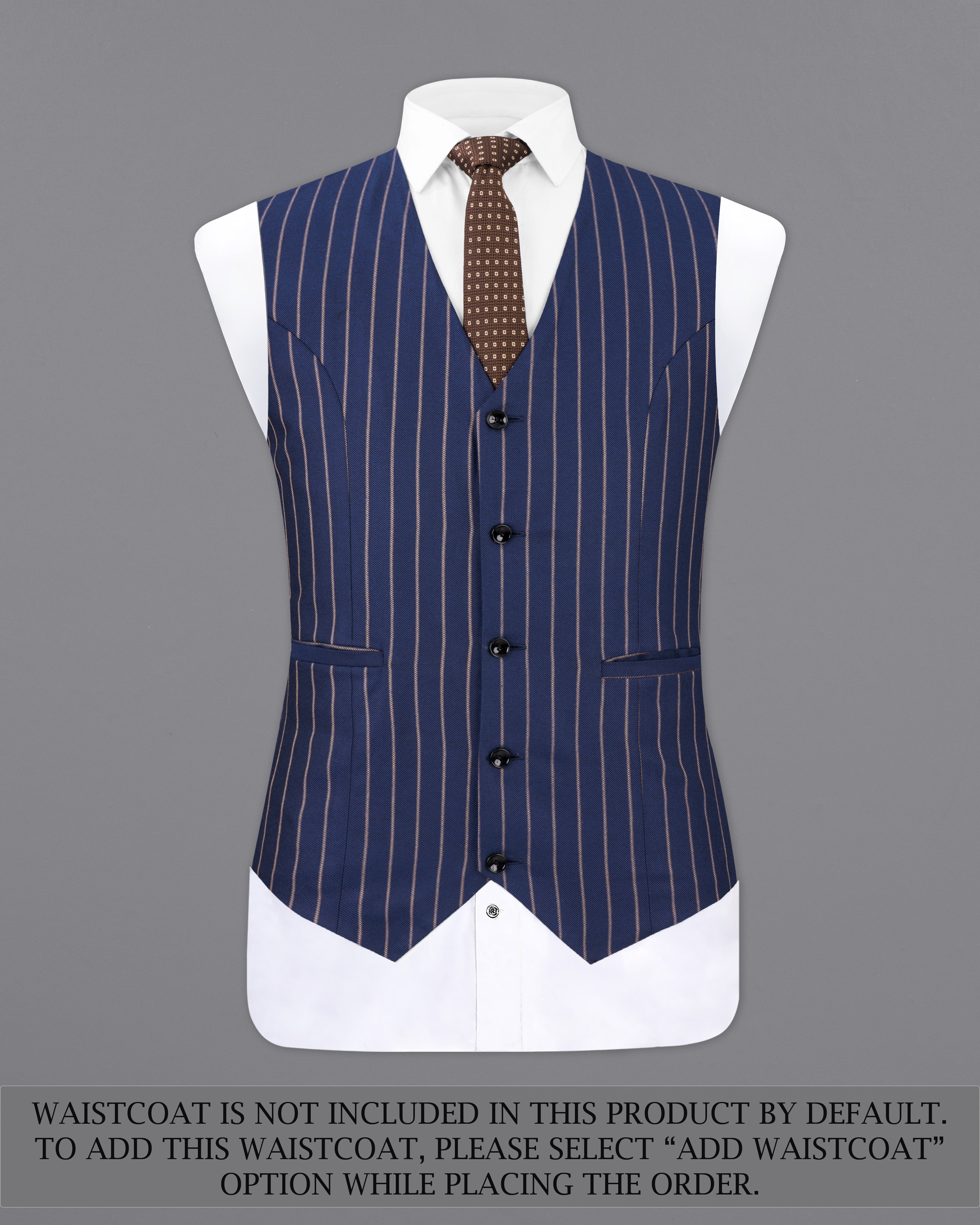 Pickled Blue Striped Suit