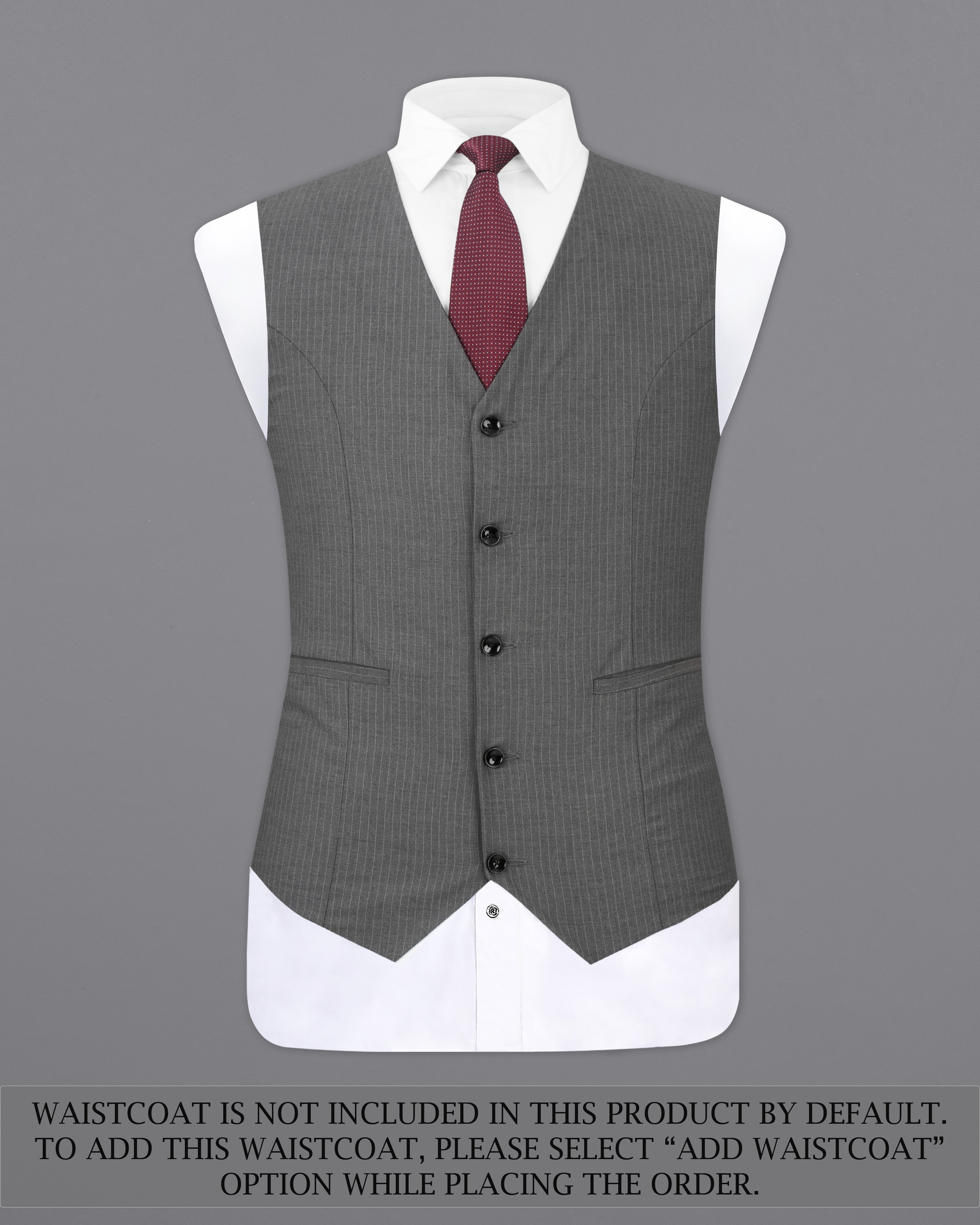 Ironside Gray Striped Single Breasted Suit ST2538-SB-36, ST2538-SB-38, ST2538-SB-40, ST2538-SB-42, ST2538-SB-44, ST2538-SB-46, ST2538-SB-48, ST2538-SB-50, ST2538-SB-53, ST2538-SB-54, ST2538-SB-56, ST2538-SB-58, ST2538-SB-60