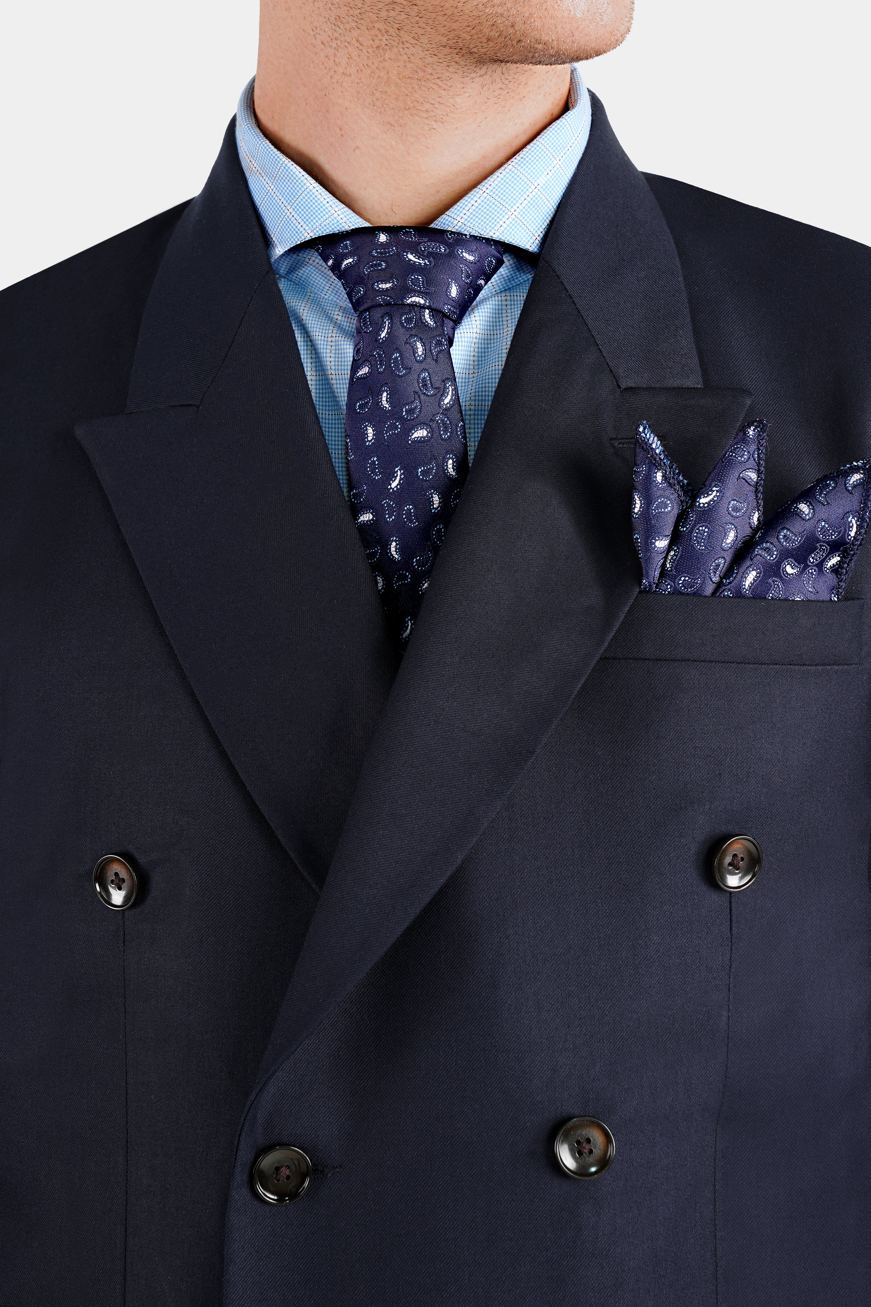 Mirage Blue Wool Rich Double Breasted Suit ST2727-DB-36, ST2727-DB-38, ST2727-DB-40, ST2727-DB-42, ST2727-DB-44, ST2727-DB-46, ST2727-DB-48, ST2727-DB-50, ST2727-DB-52, ST2727-DB-54, ST2727-DB-56, ST2727-DB-58, ST2727-DB-60