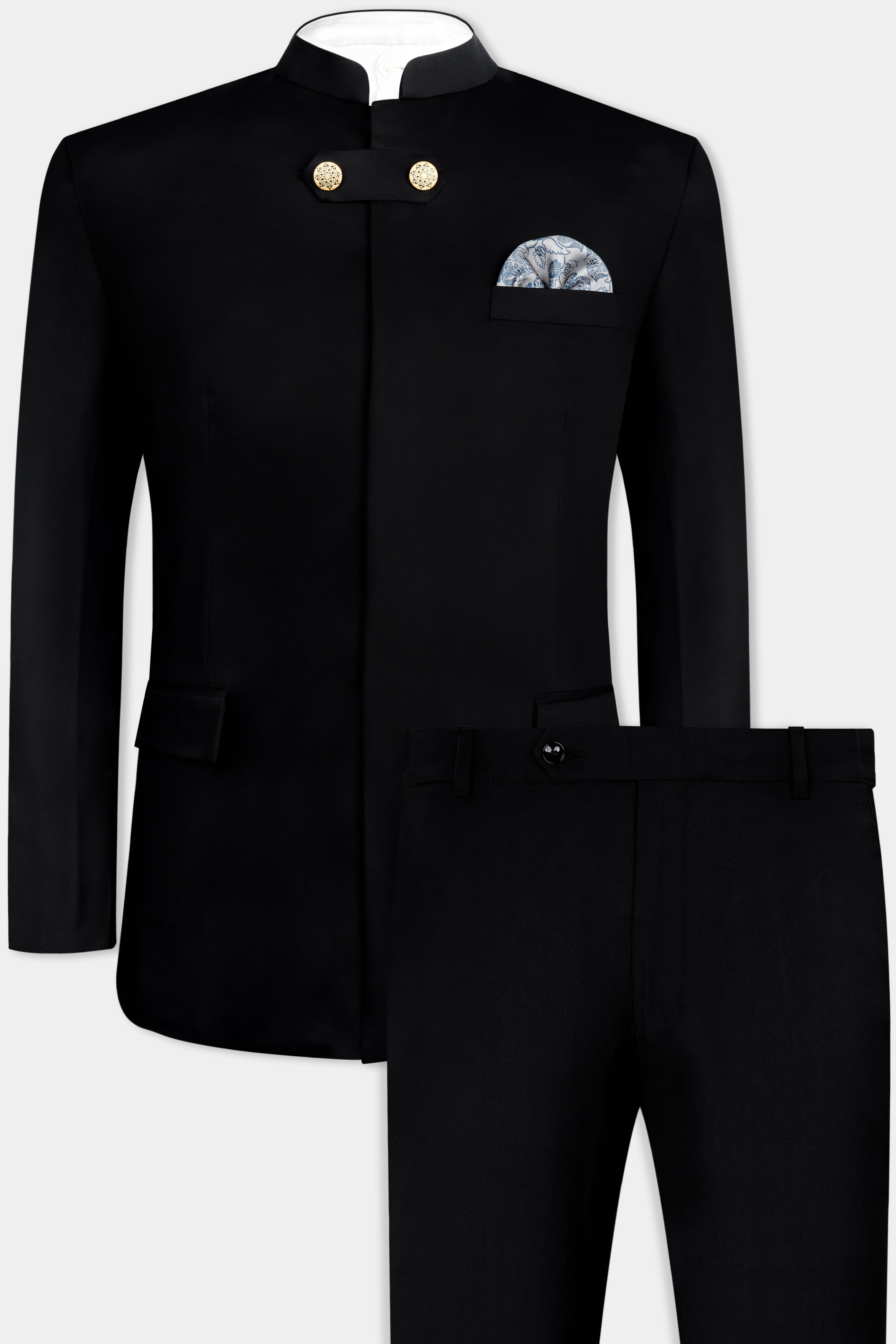 Buy Stylish Black Suits For Men at Best Price - French Crown