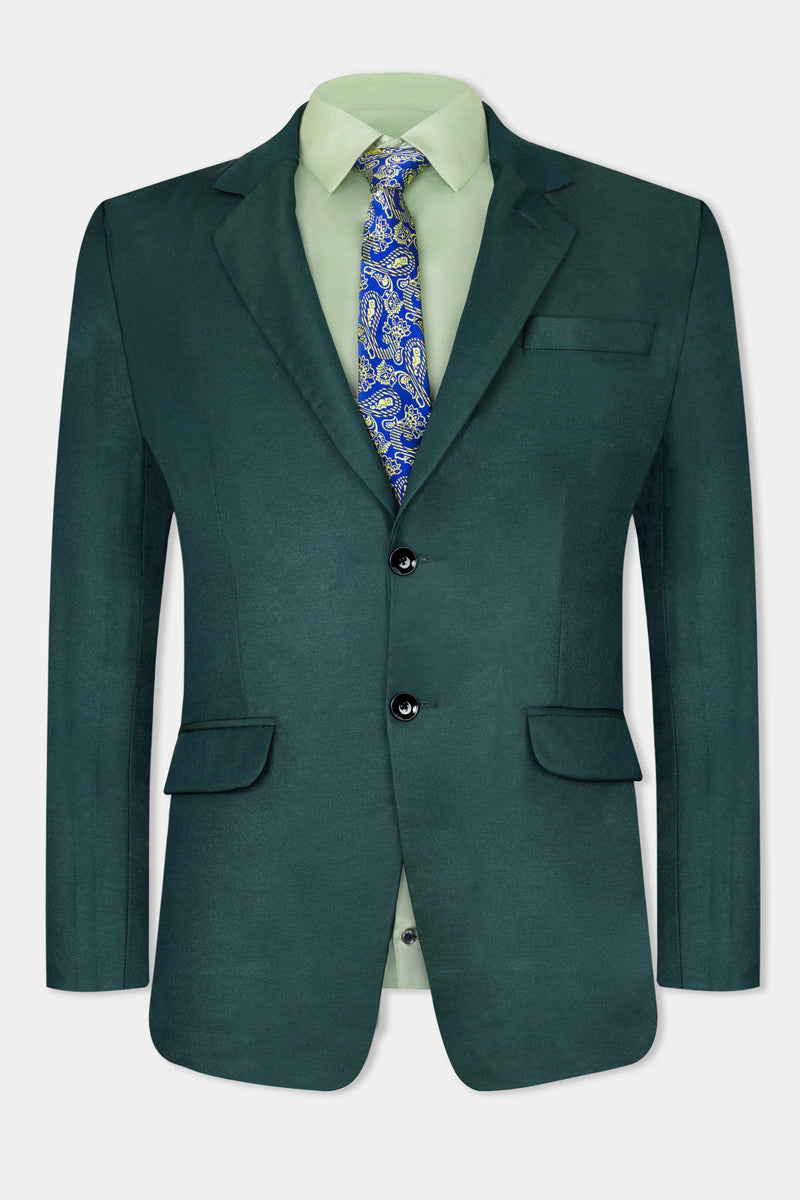 Dianne Green Wool Rich Single Breasted Suit