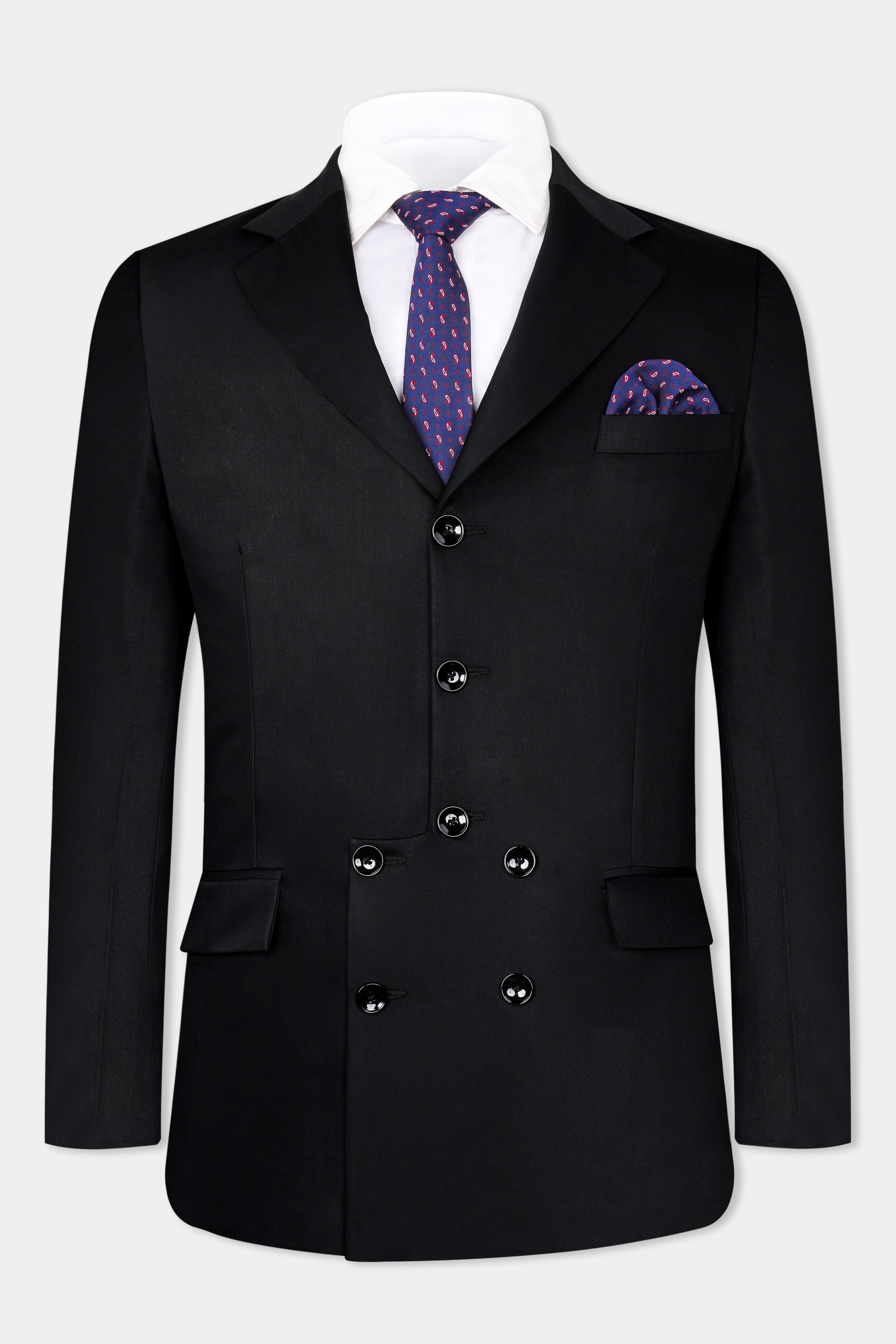 Jade Black Wool Rich Designer Suit ST3003-D188-36, ST3003-D188-38, ST3003-D188-40, ST3003-D188-42, ST3003-D188-44, ST3003-D188-46, ST3003-D188-48, ST3003-D188-50, ST3003-D188-52, ST3003-D188-54, ST3003-D188-56, ST3003-D188-58, ST3003-D188-60
