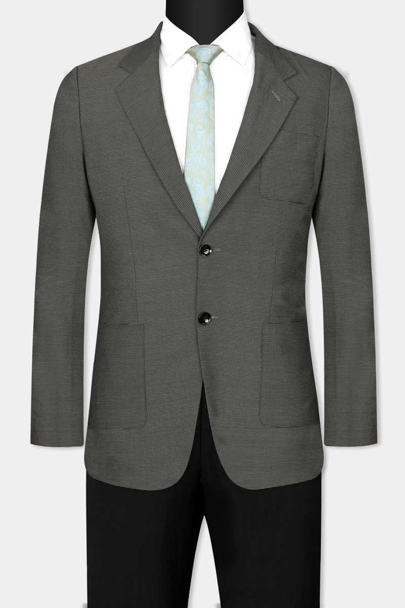 Dune Gray Woolrich Single Breasted Sports Suit