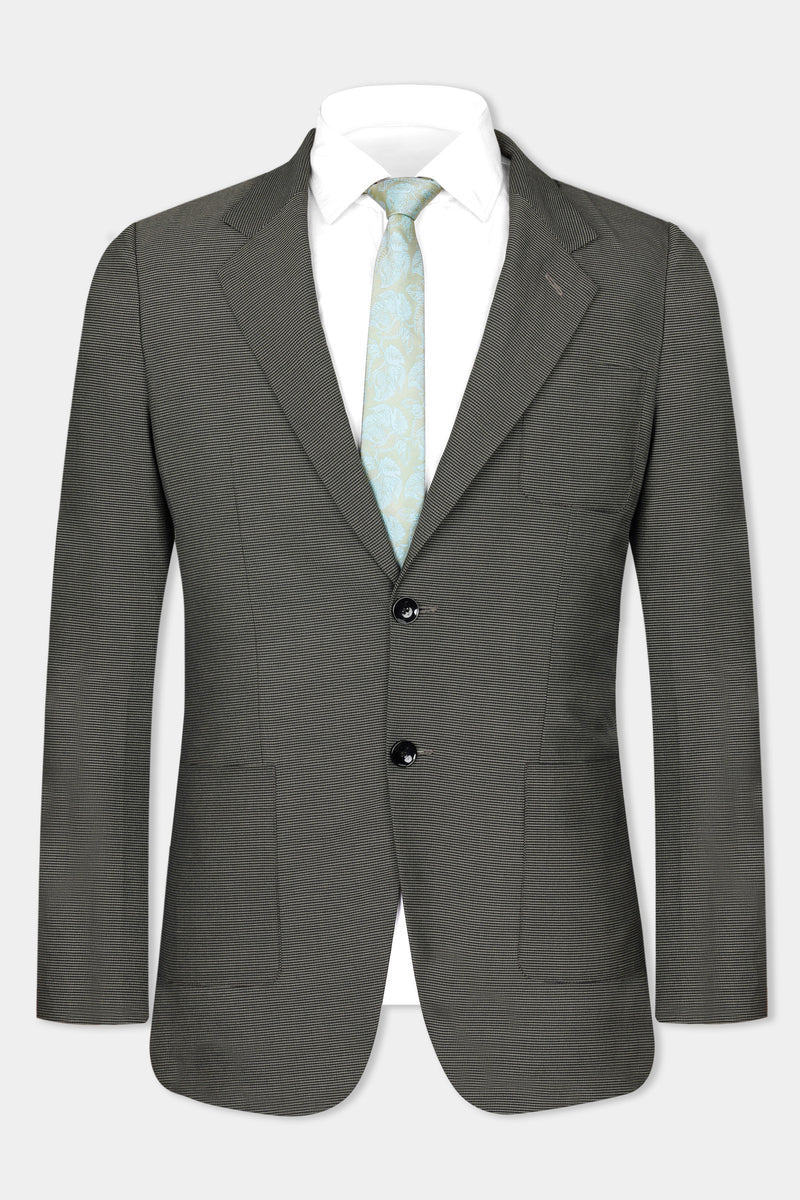 Dune Gray Woolrich Single Breasted Sports Suit