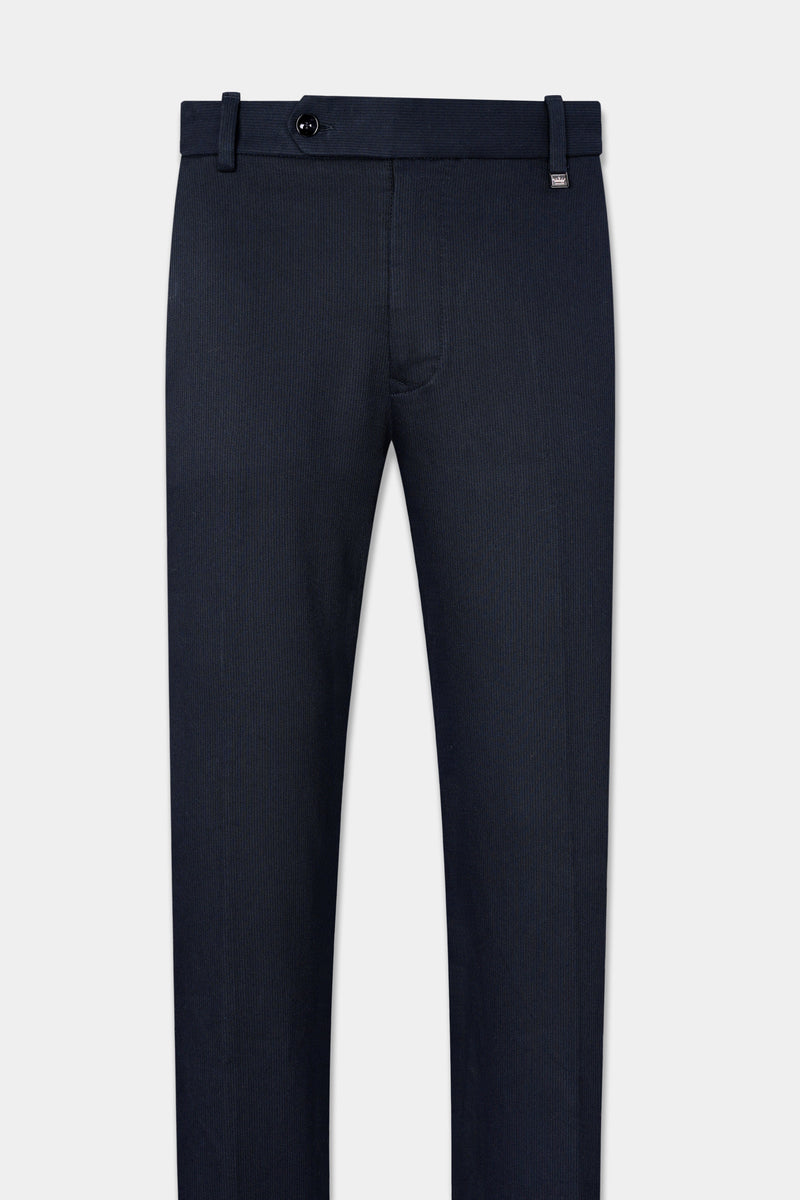 Haiti Blue Premium Cotton Corduroy Sports Suit