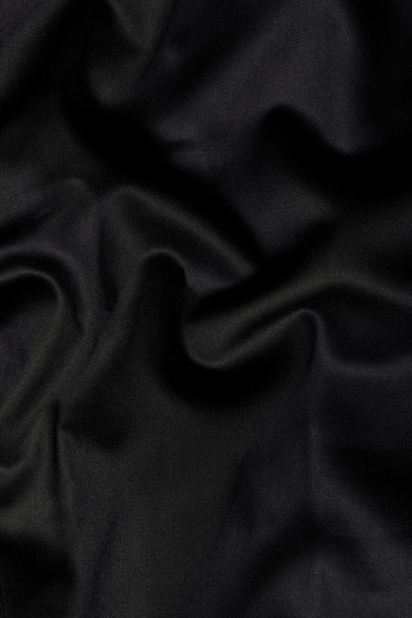 Jade Black Colosseum Embroidered Wool Rich Designer Suit
