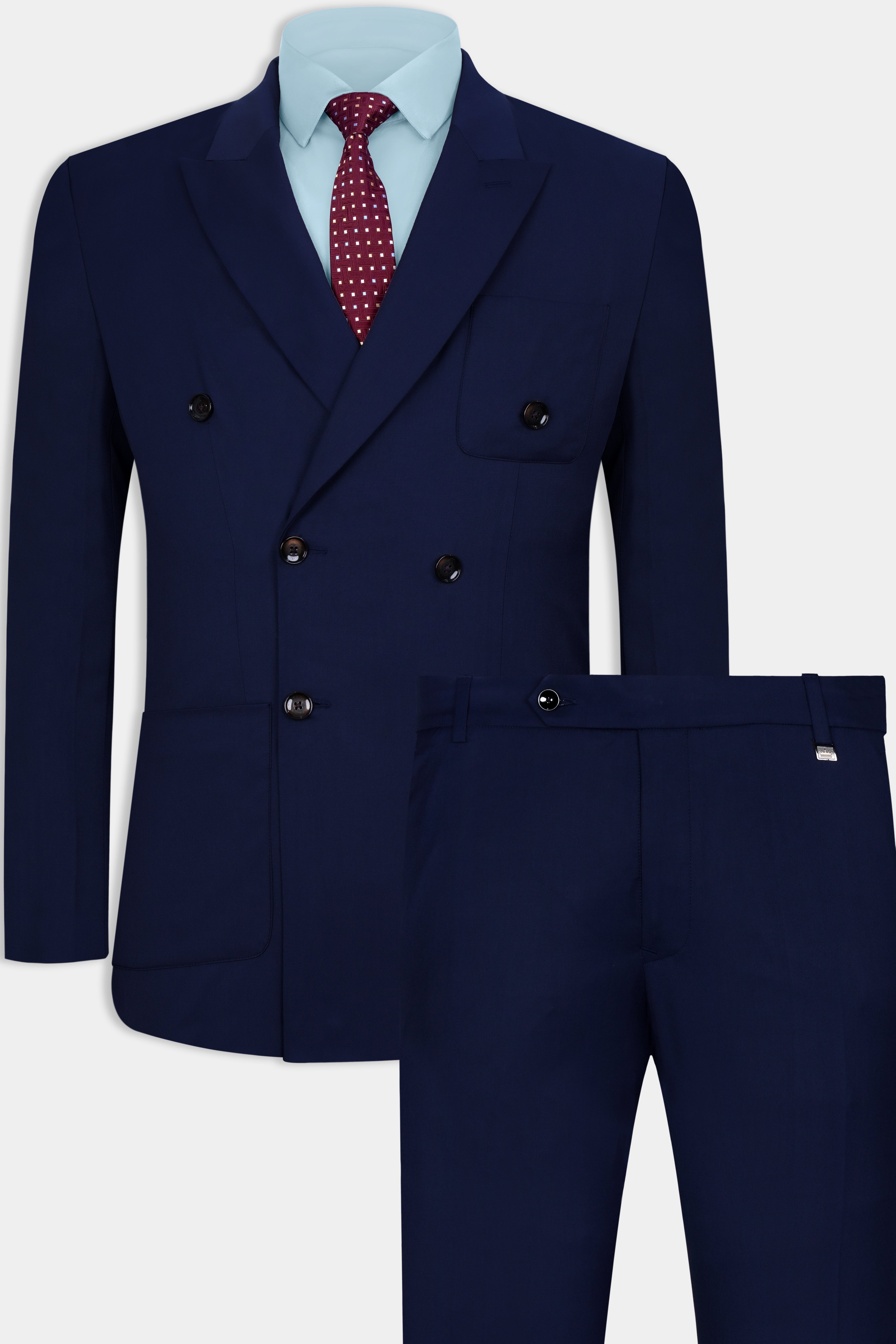 Cinder Blue Wool Rich Double Breasted Sports Suit ST3077-DB-PP-36, ST3077-DB-PP-38, ST3077-DB-PP-40, ST3077-DB-PP-42, ST3077-DB-PP-44, ST3077-DB-PP-46, ST3077-DB-PP-48, ST3077-DB-PP-50, ST3077-DB-PP-52, ST3077-DB-PP-54, ST3077-DB-PP-56, ST3077-DB-PP-58, ST3077-DB-PP-60