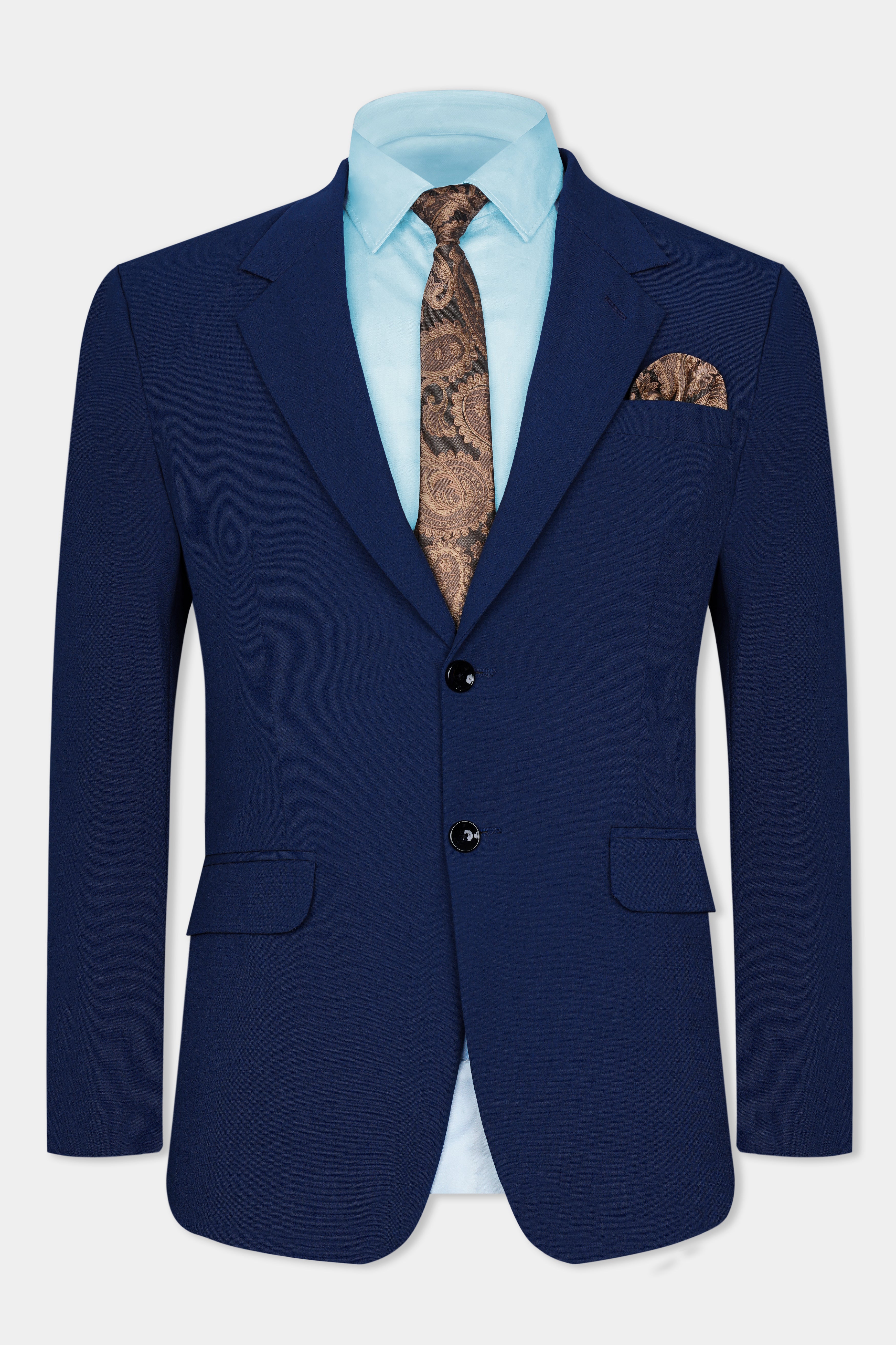 Midnight Blue Wool Rich Stretchable Traveler Suit ST3081-SB-36, ST3081-SB-38, ST3081-SB-40, ST3081-SB-42, ST3081-SB-44, ST3081-SB-46, ST3081-SB-48, ST3081-SB-50, ST3081-SB-52, ST3081-SB-54, ST3081-SB-56, ST3081-SB-58, ST3081-SB-60