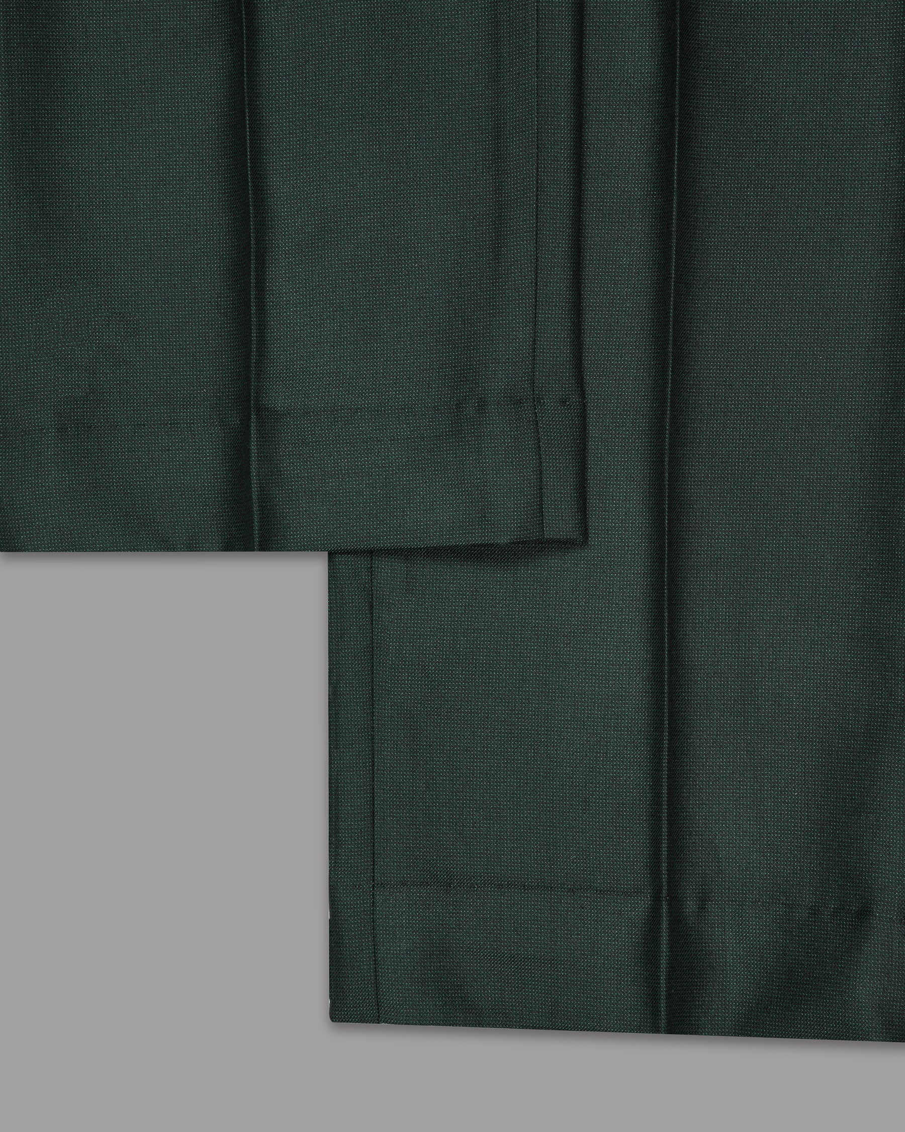 Emerald Green Micro Dotted Wool Blend Suit