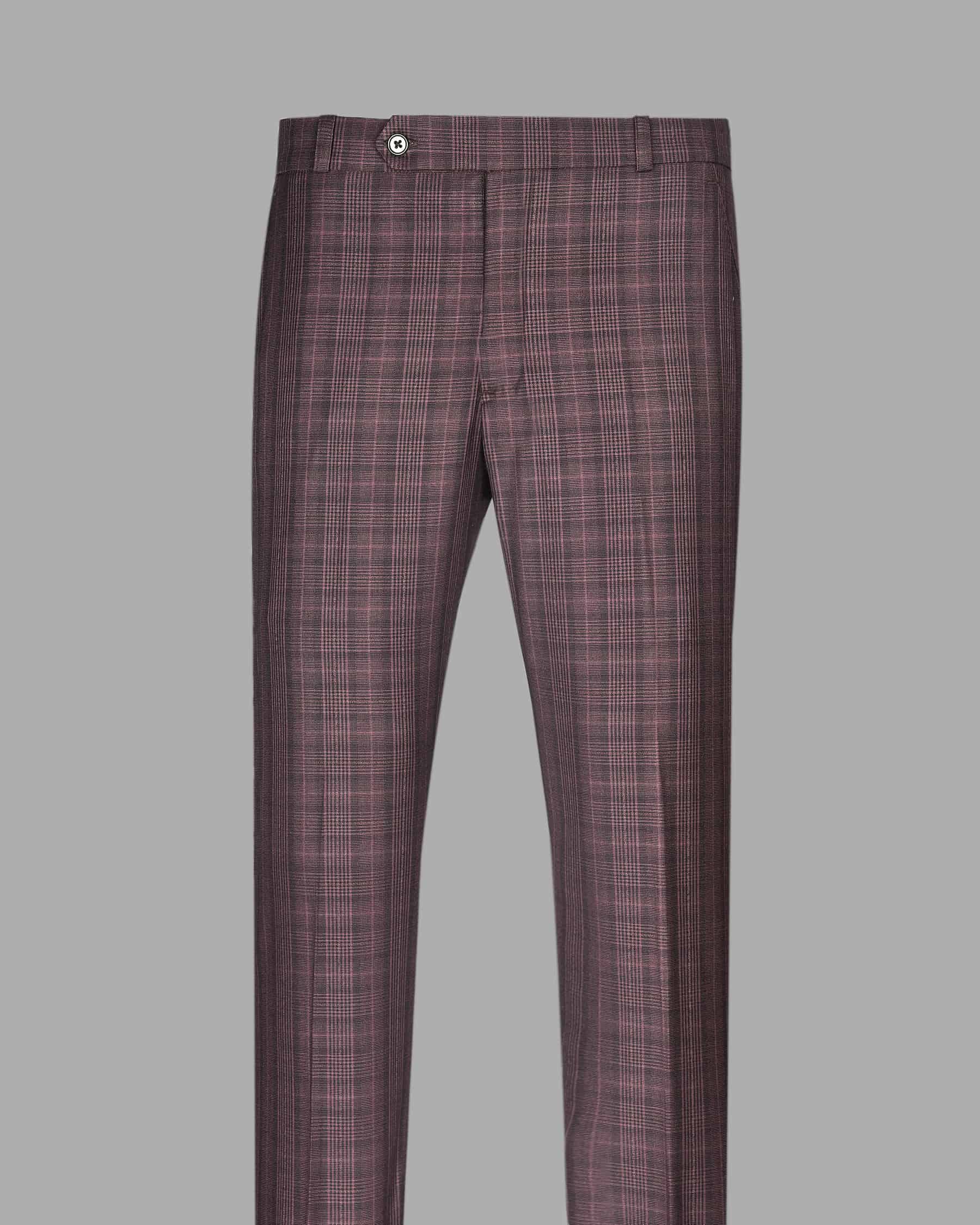 Rosewood Plaid Suit