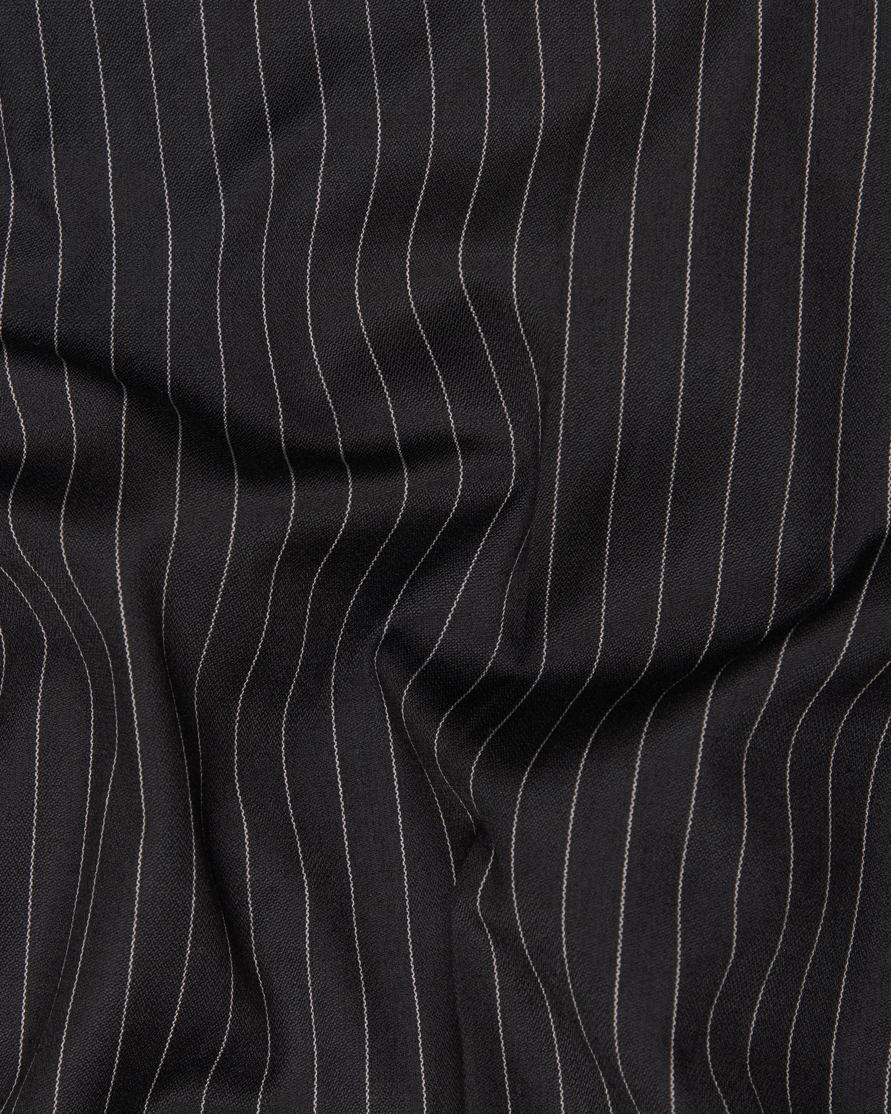 Piano Black Striped Woolrich Pant