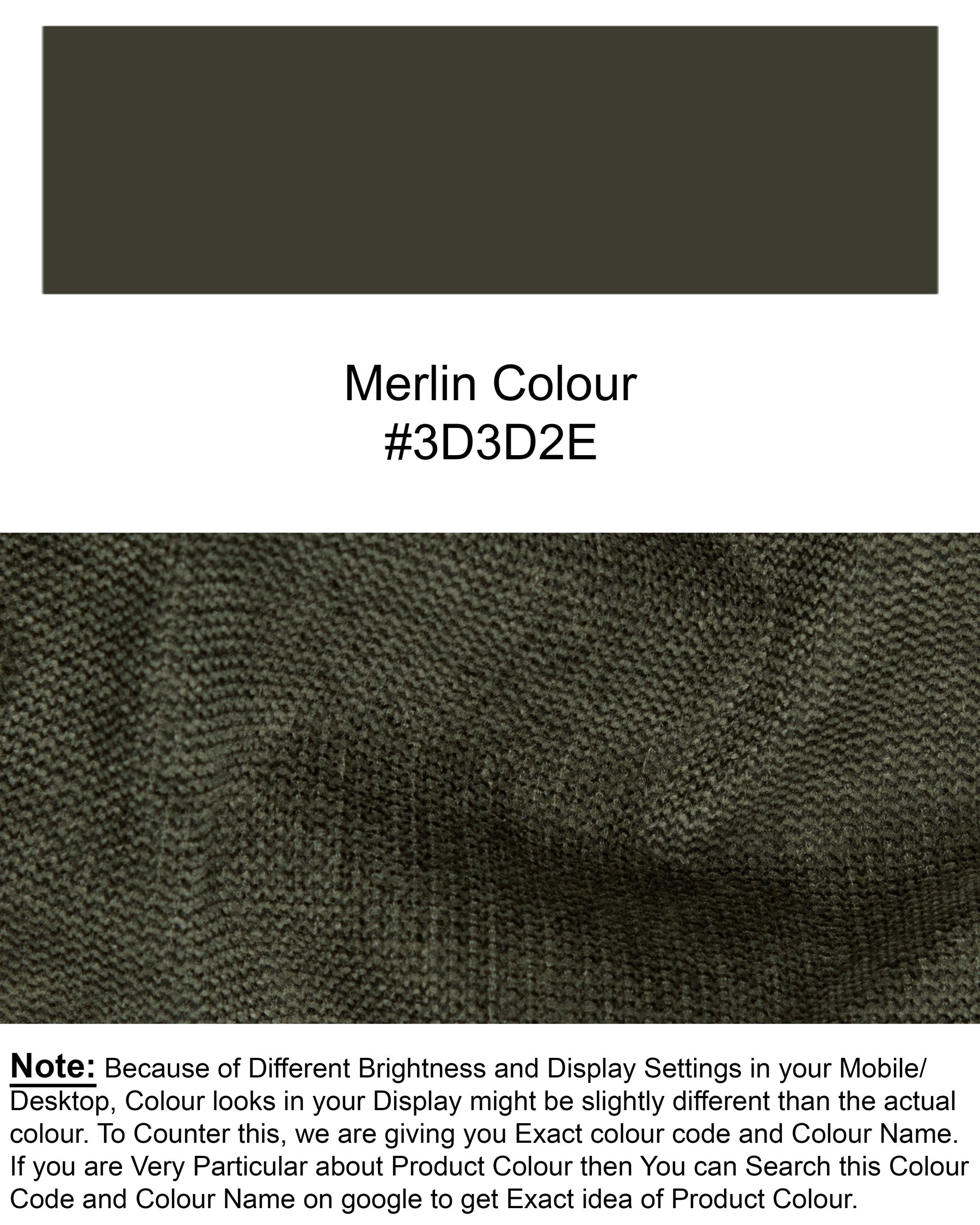 Merlin Green  Premium Cotton Corduroy Pant