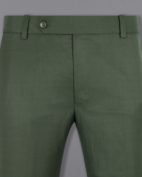 Nandor Green Wool Rich Pant T1307-28, T1307-30, T1307-32, T1307-34, T1307-36, T1307-40, T1307-42, T1307-44, T1307-38