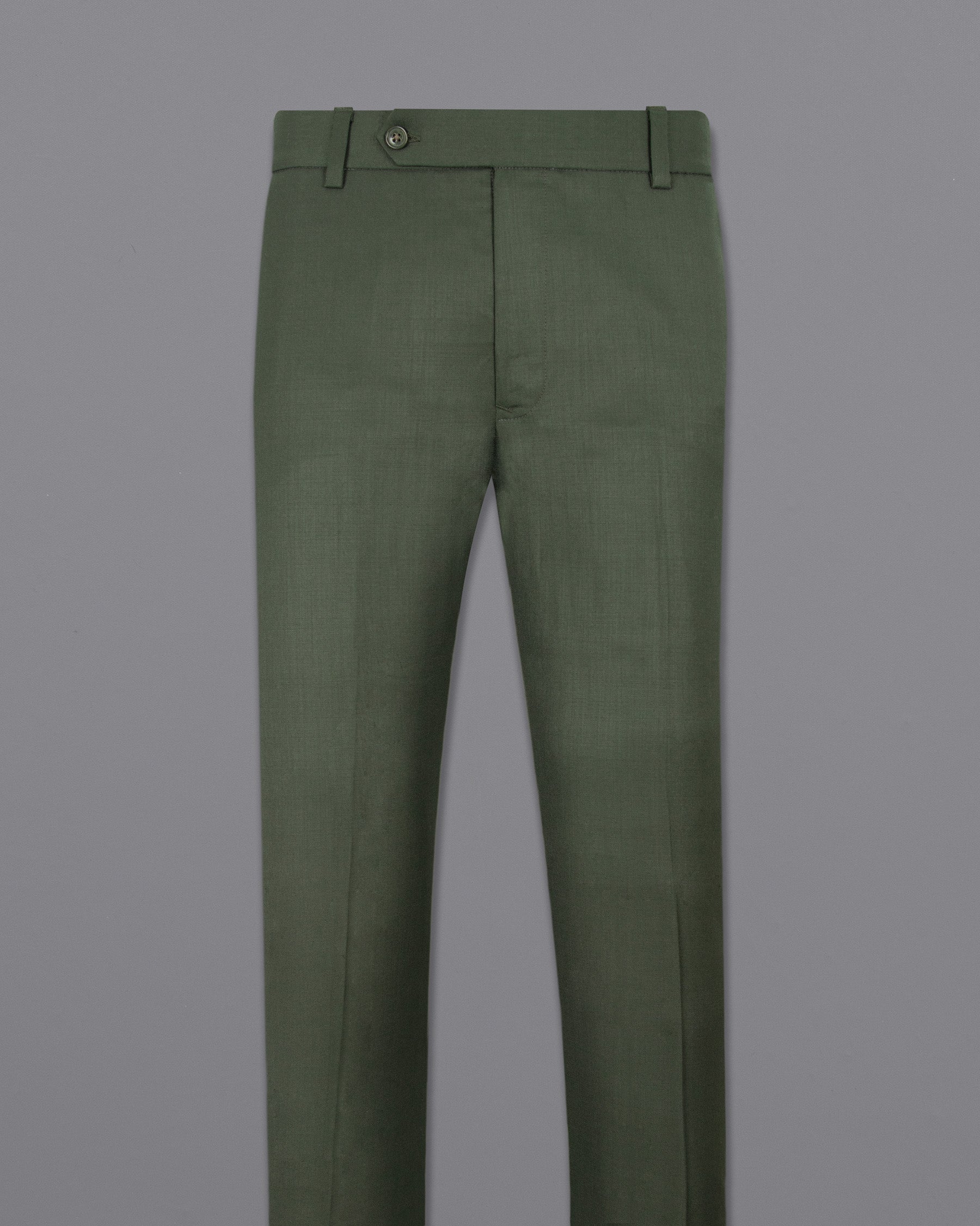 Nandor Green Wool Rich Pant