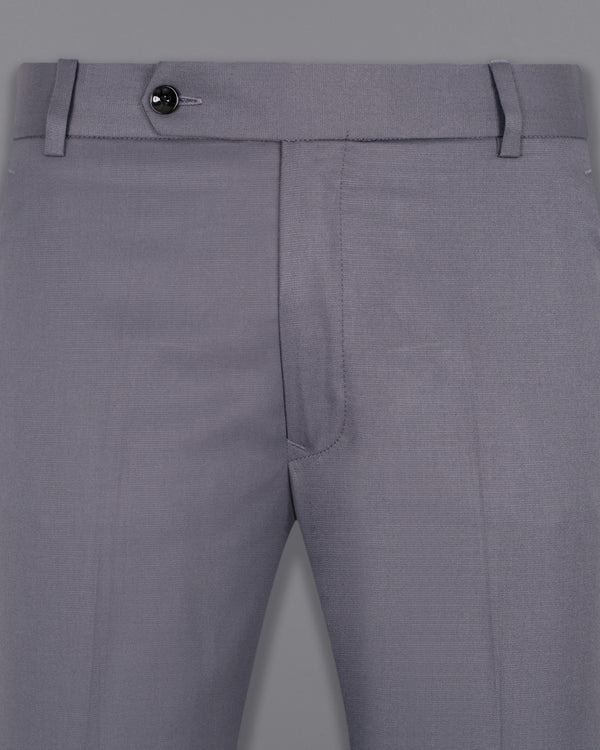 Storm Gray Wool Rich Pant