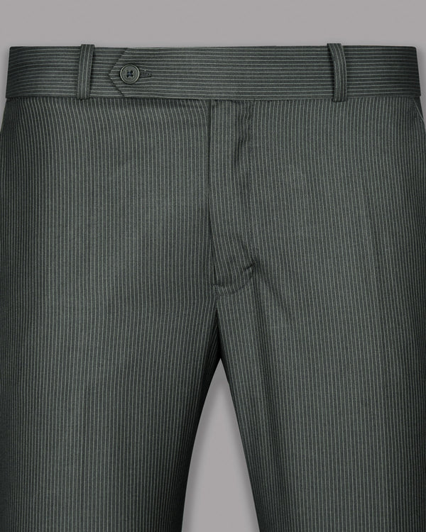 Gordons Gray Pinstriped Pant T1041-28, T1041-30, T1041-32, T1041-34, T1041-36, T1041-38, T1041-40, T1041-42, T1041-44