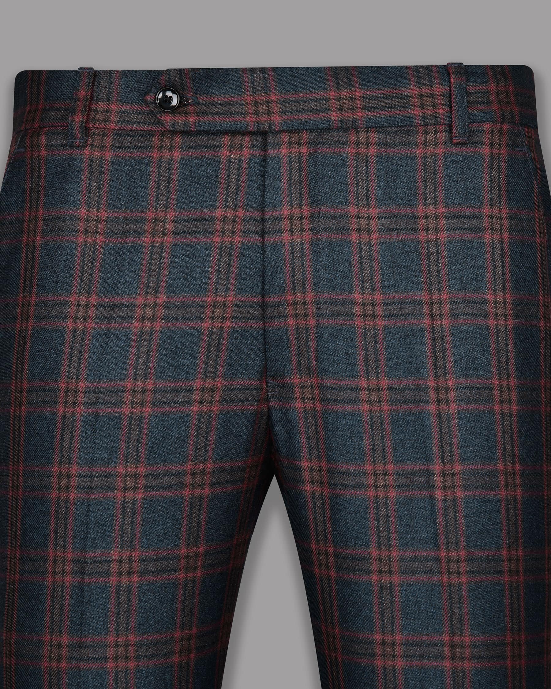 Big Blue Windowpane Checked Pant T1076-30, T1076-34, T1076-38, T1076-40, T1076-44, T1076-28, T1076-32, T1076-42, T1076-36