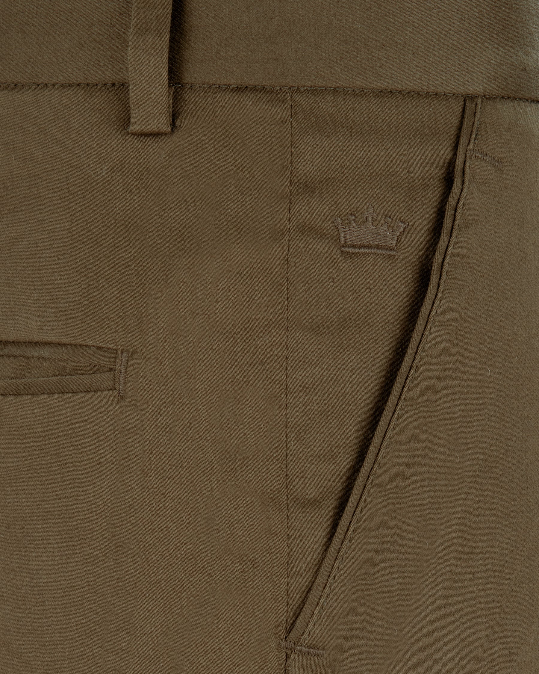 Hemlock Brown Premium Cotton Pant