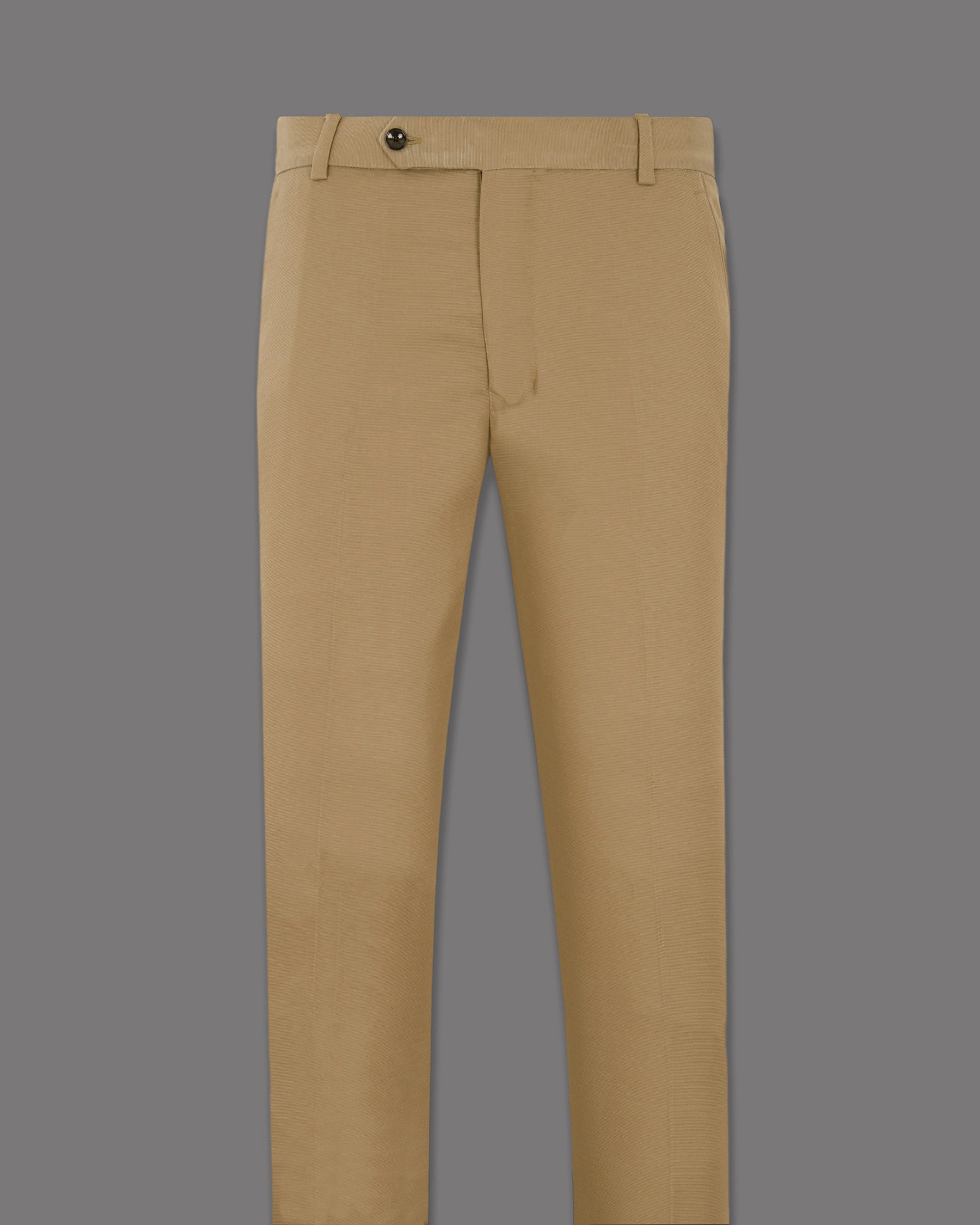 Mongoose Cream Stretchable Premium Cotton traveler Pant