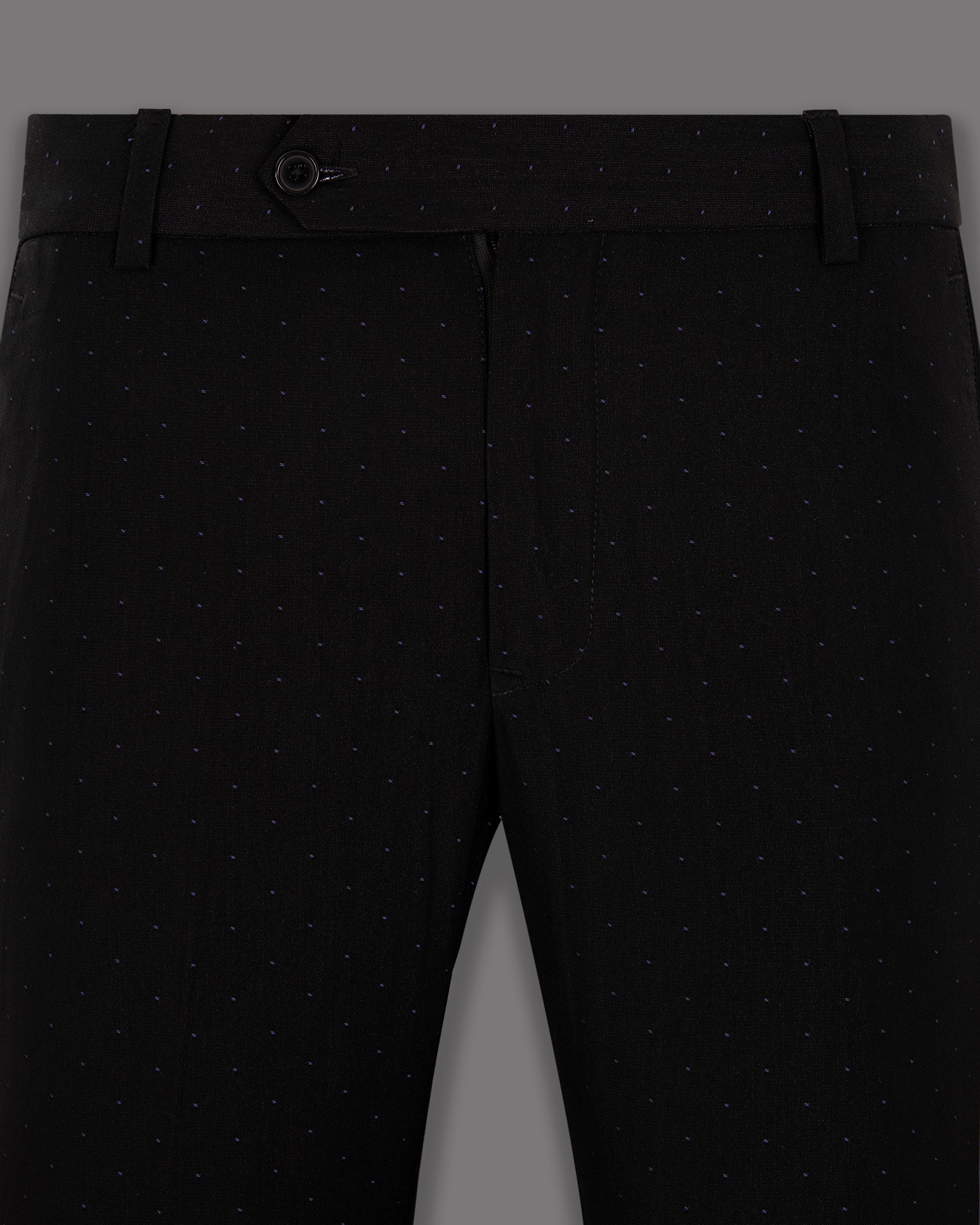 Jade Black Dotted Woolrich Pant T1275-28, T1275-30, T1275-32, T1275-34, T1275-36, T1275-38, T1275-40, T1275-42, T1275-44