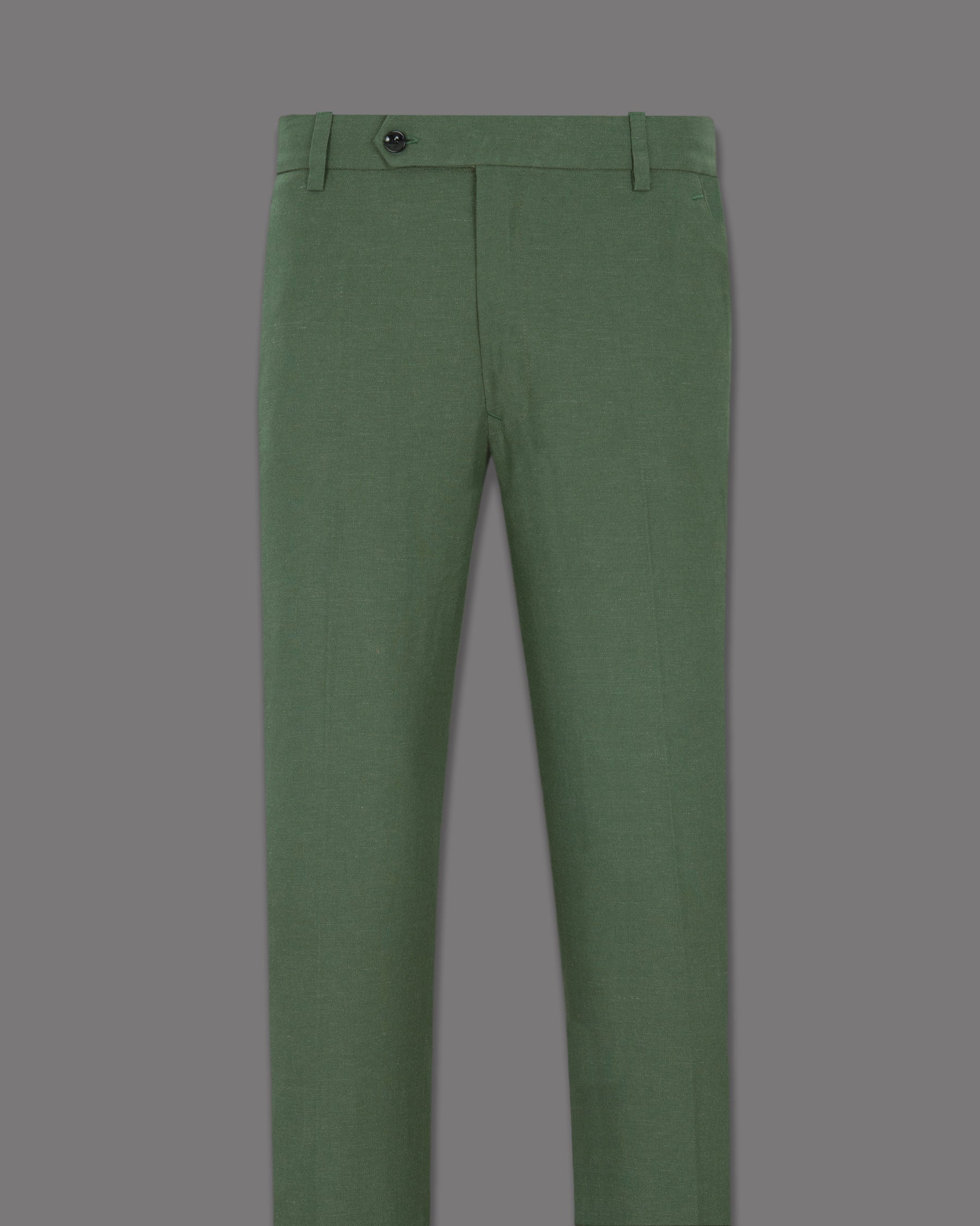 Asparagus Green Luxurious Linen Pant
