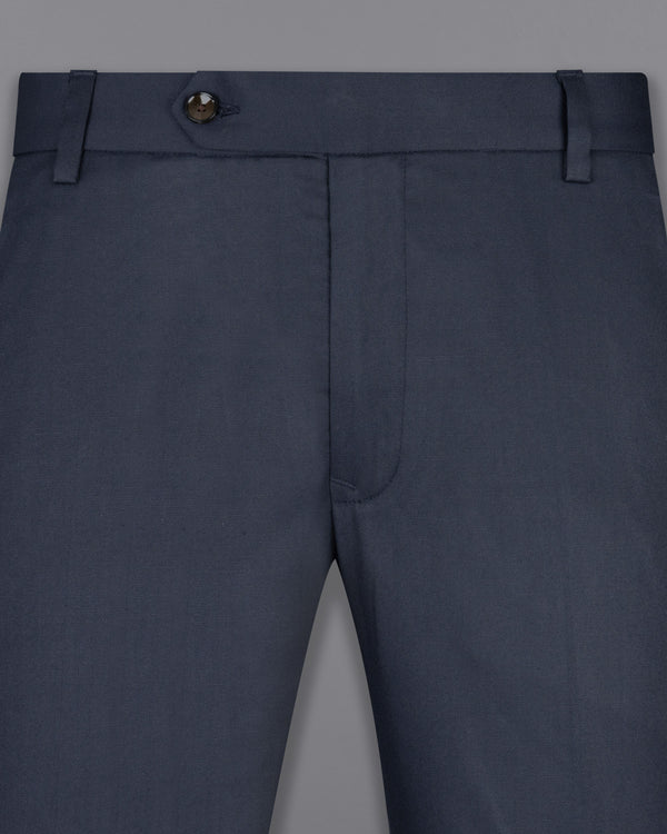 Valhalla Blue Wool Rich Pant