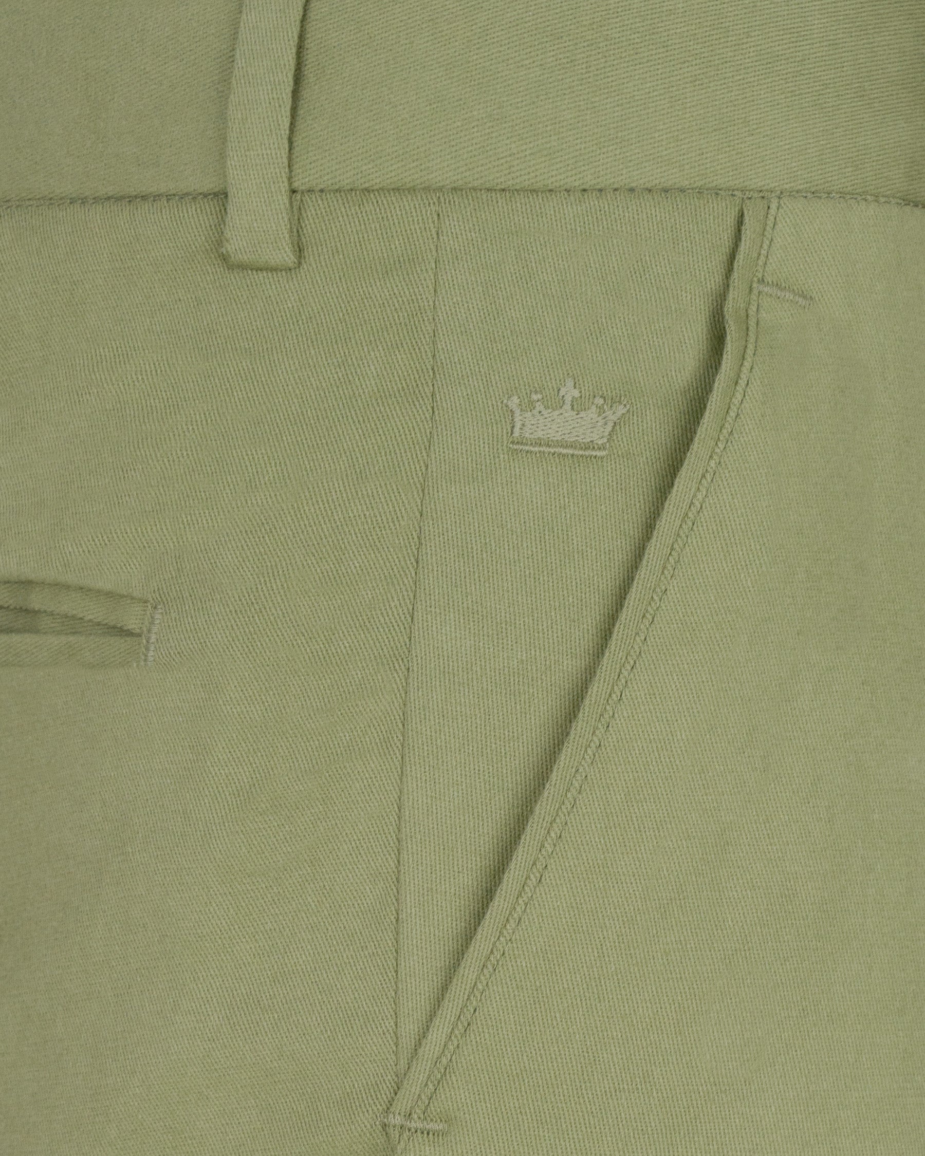 Kelp Green Heavyweight Premium Cotton Pant