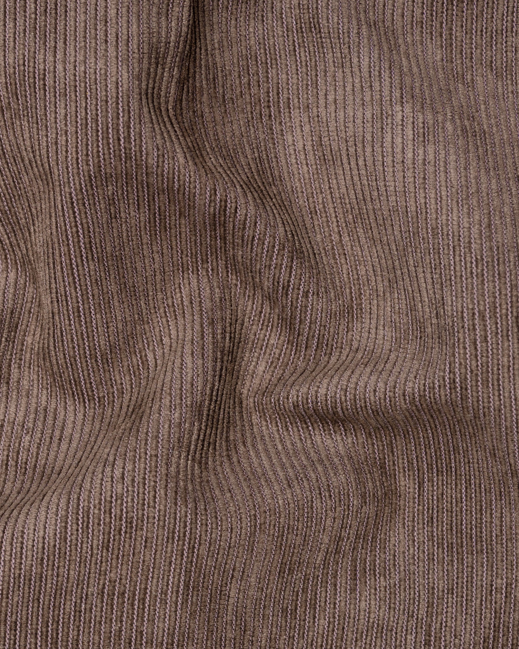 Sandstone Brown Striped Corduroy Premium Cotton Pant