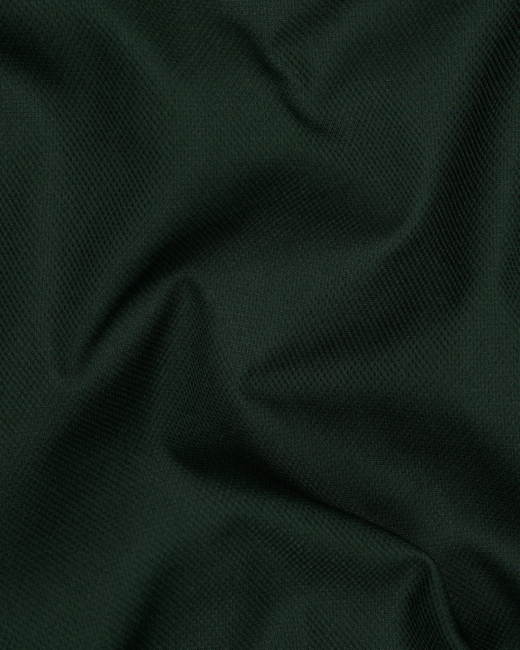 Celtic Green Textured Wool Rich Pant