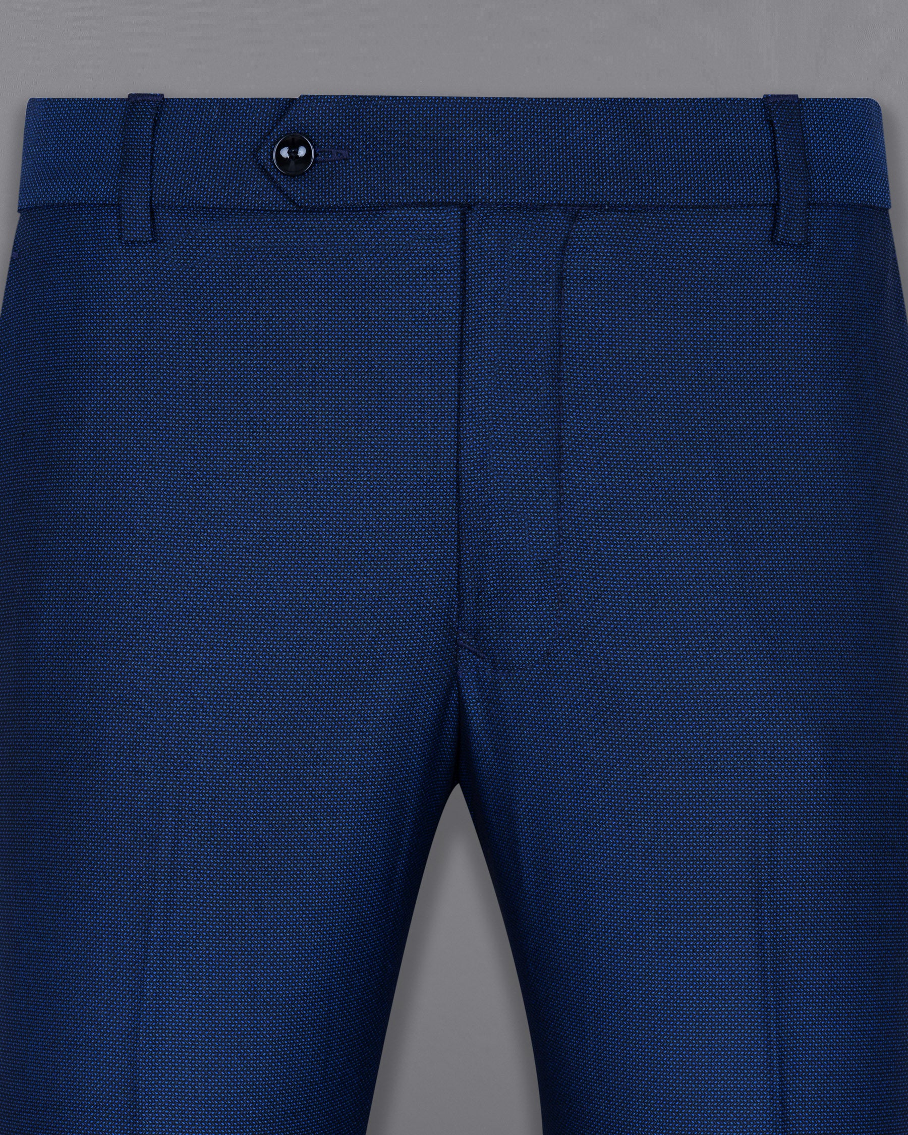 House of Tantrums Narrow Bottom Royal Blue Pants With Belt Slim Fit Women Blue  Trousers - Buy Blue House of Tantrums Narrow Bottom Royal Blue Pants With  Belt Slim Fit Women Blue