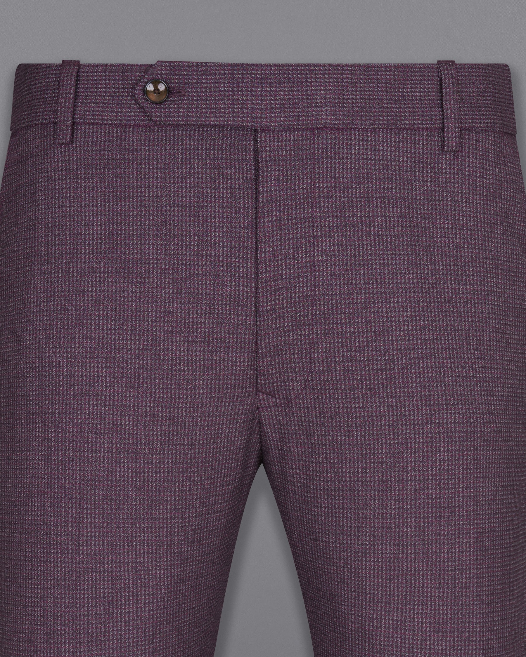 Burgandy with Grey Woolrich Pant