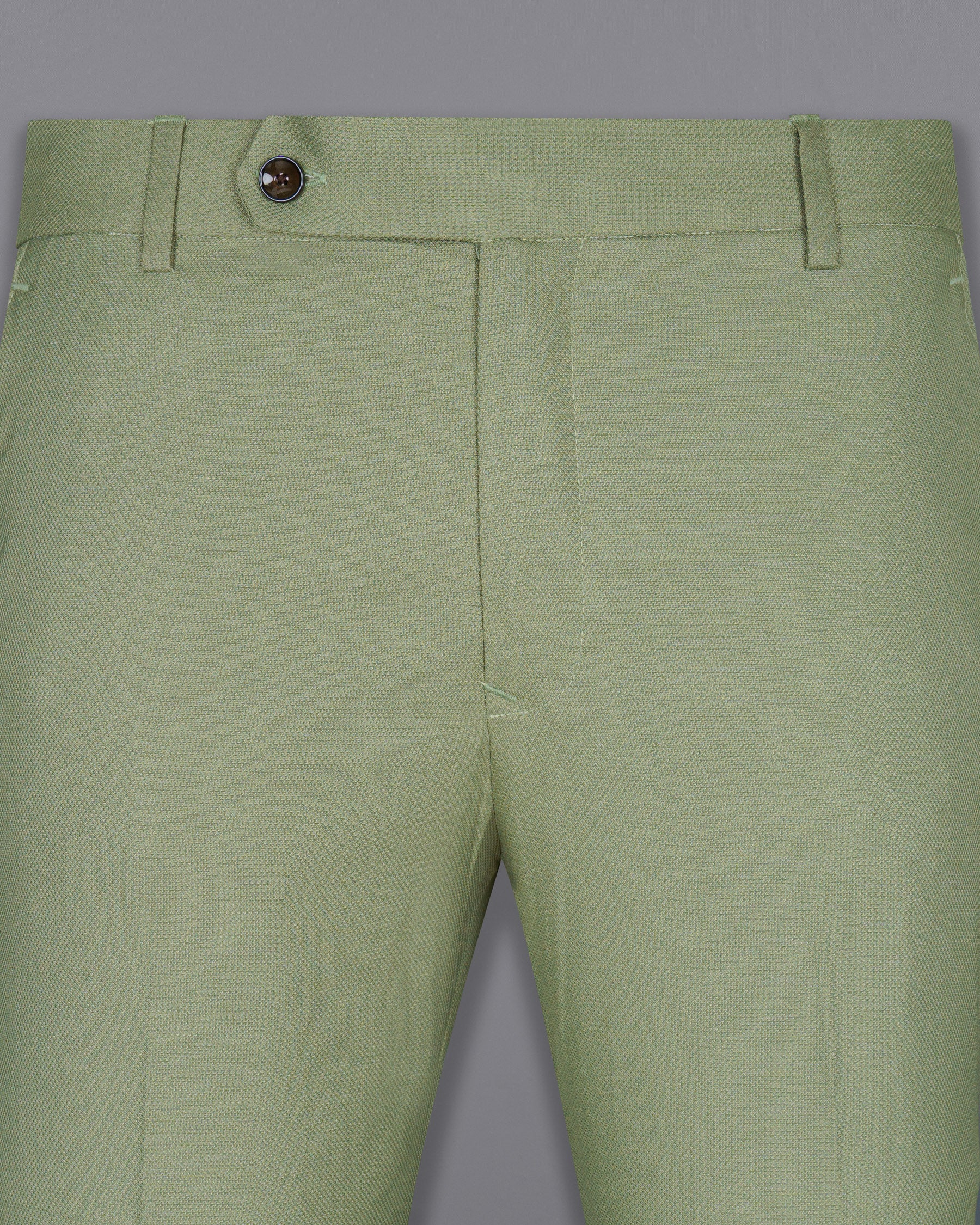 Camouflage Green Wool rich Pant