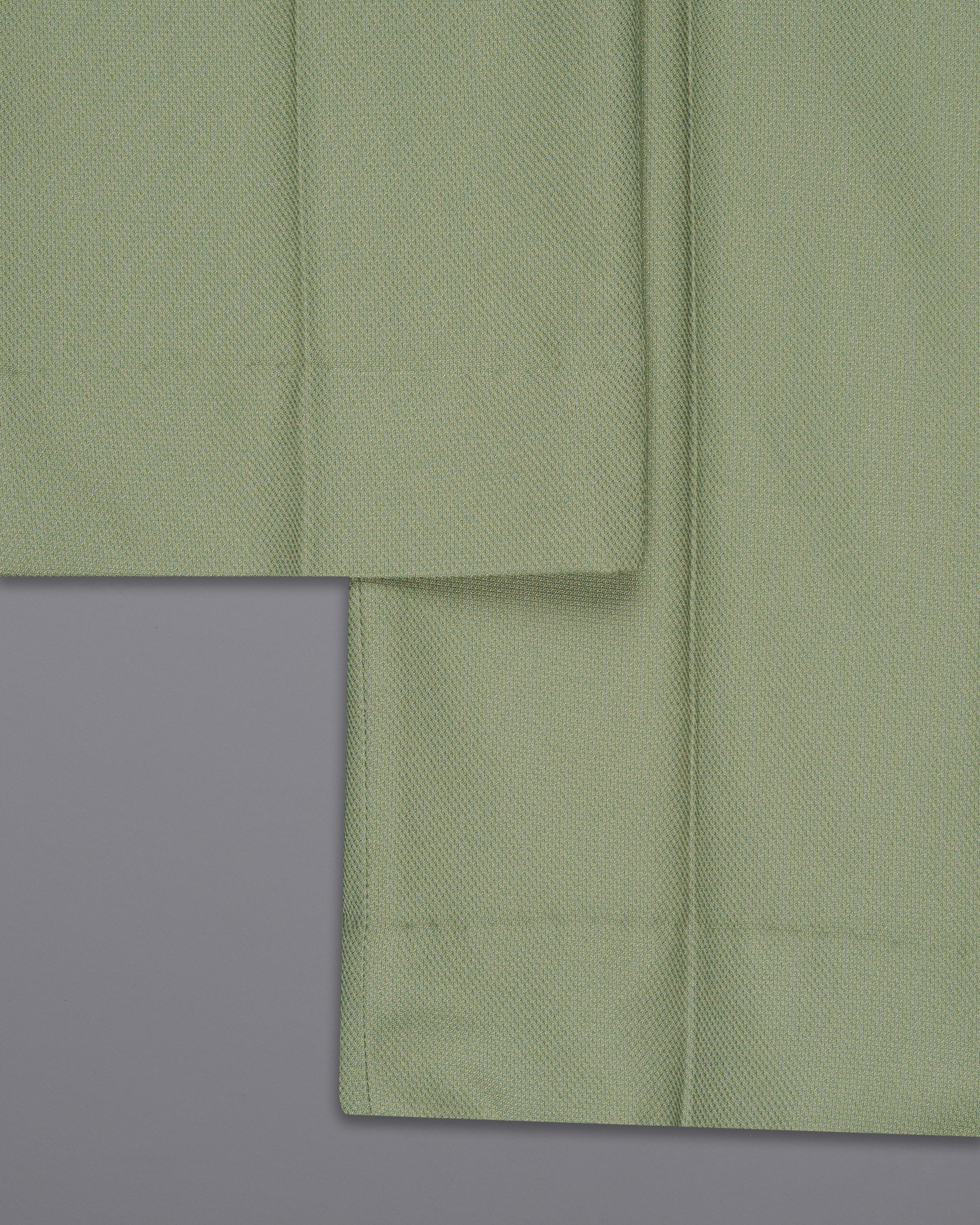 Camouflage Green Wool rich Pant