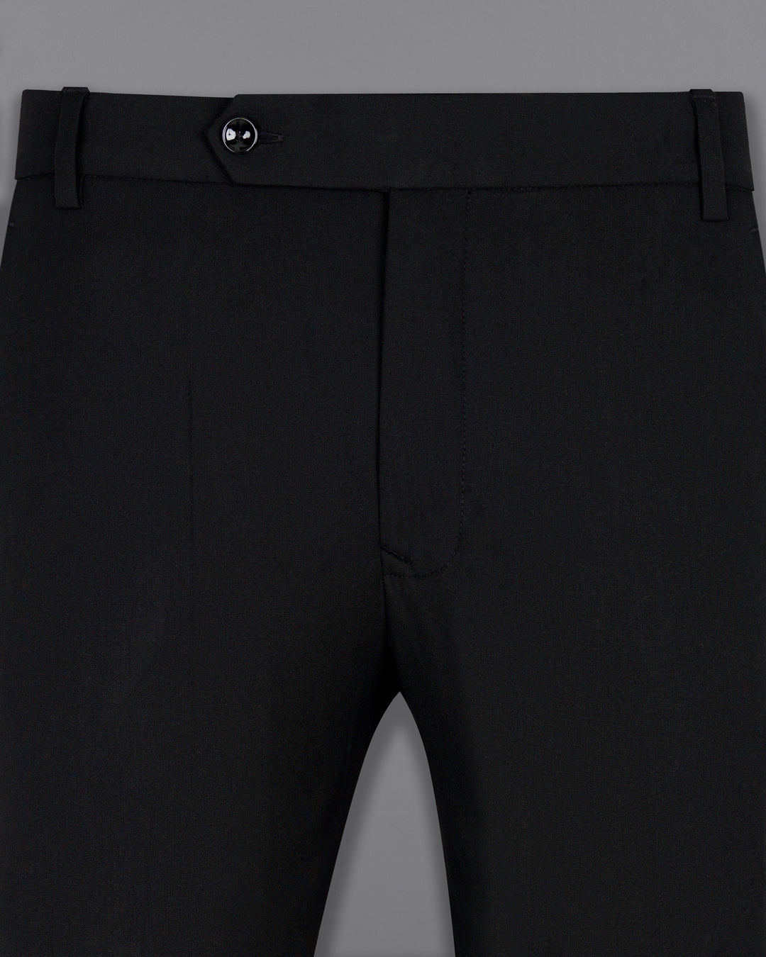 Wool-blend trousers Slim Fit - Dark grey/Checked - Men | H&M