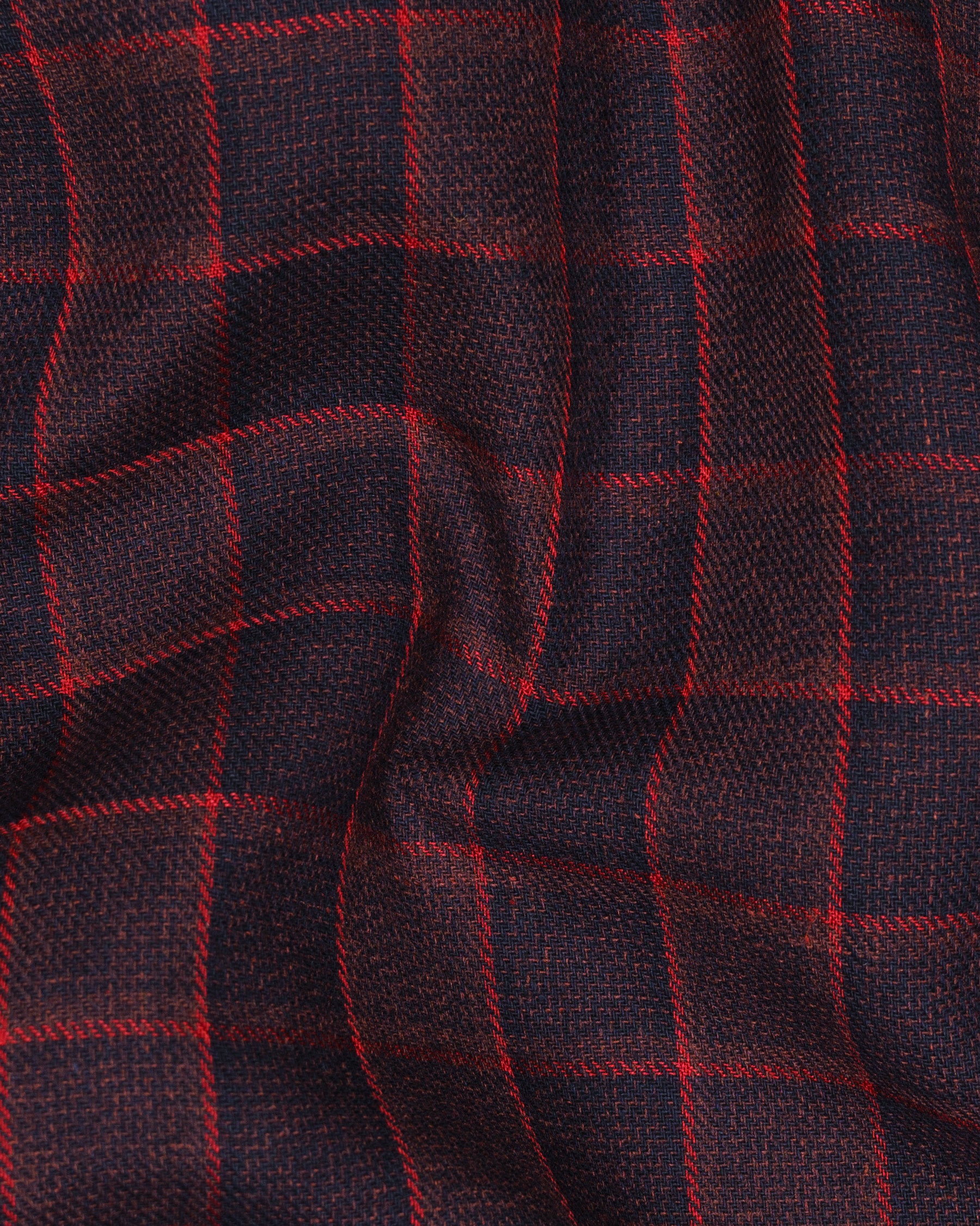 Castro and Well-Read windowpane Premium Cotton Pant