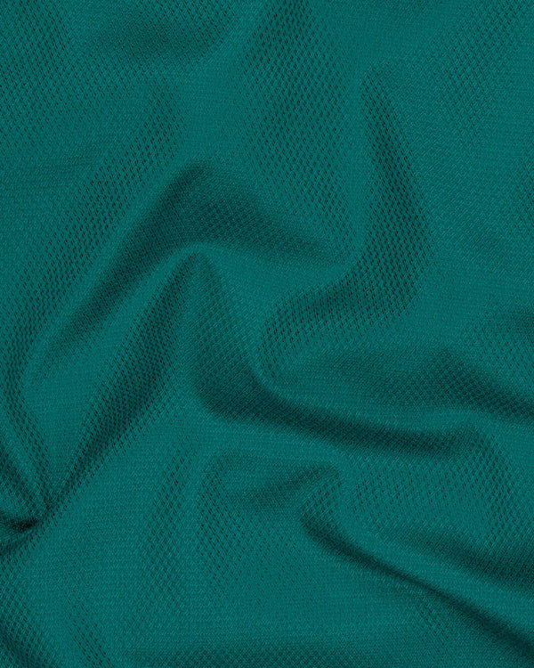 Mosque Green Wool Rich Pant