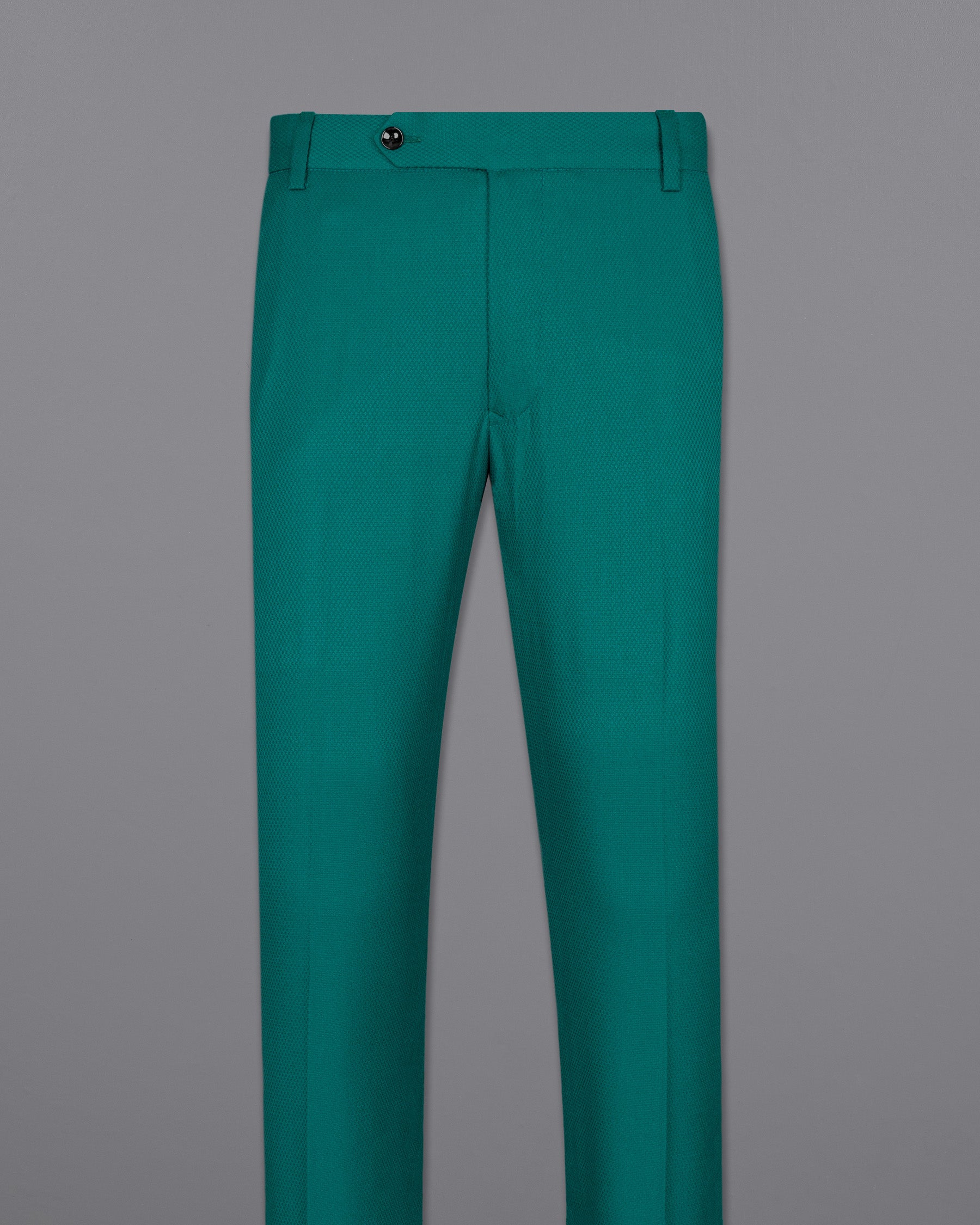 Mosque Green Wool Rich Pant