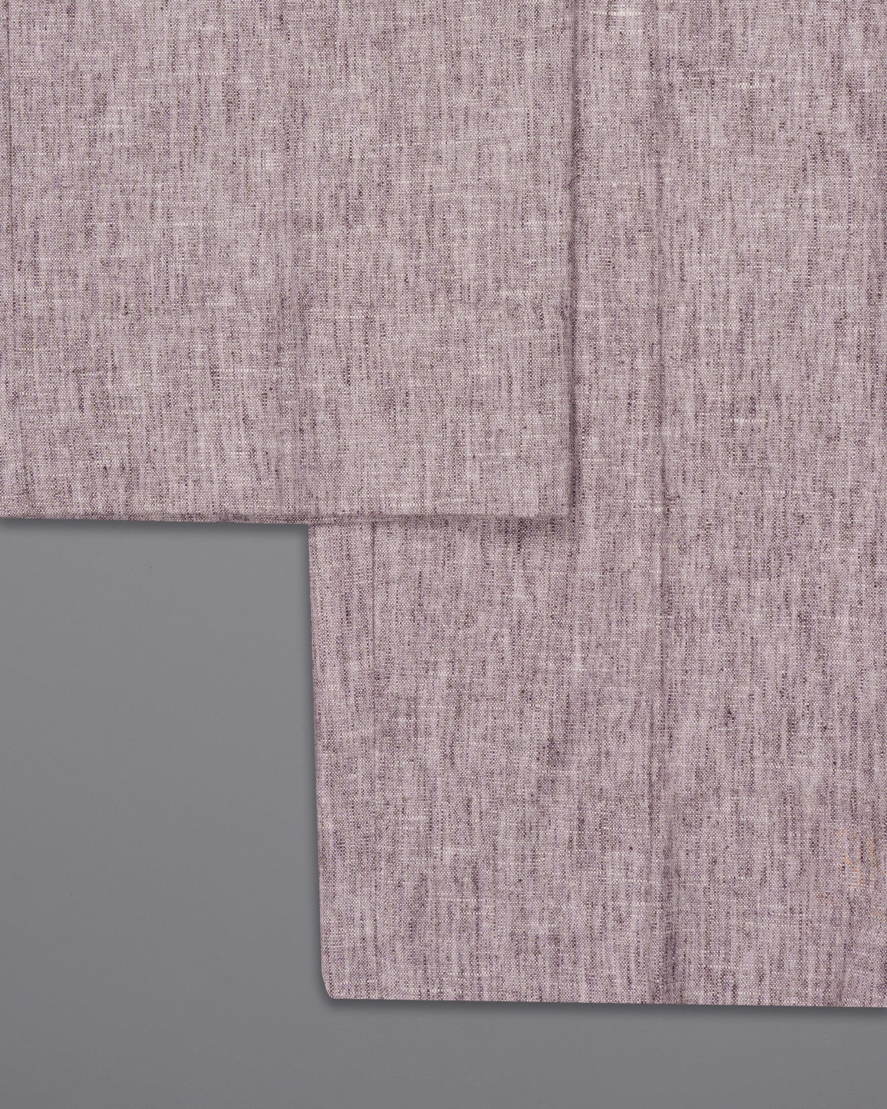 Bouquet Purple Luxurious Linen Pant