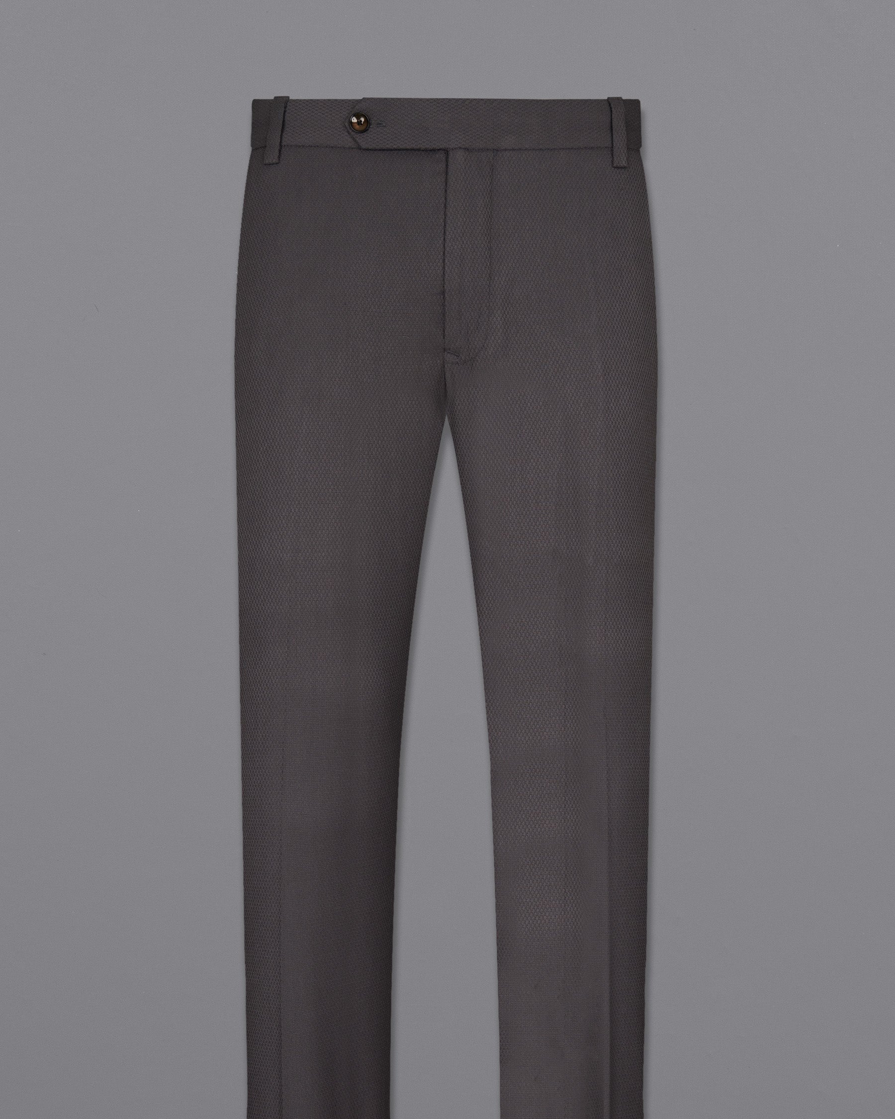 Dune Grey Wool Rich Pant