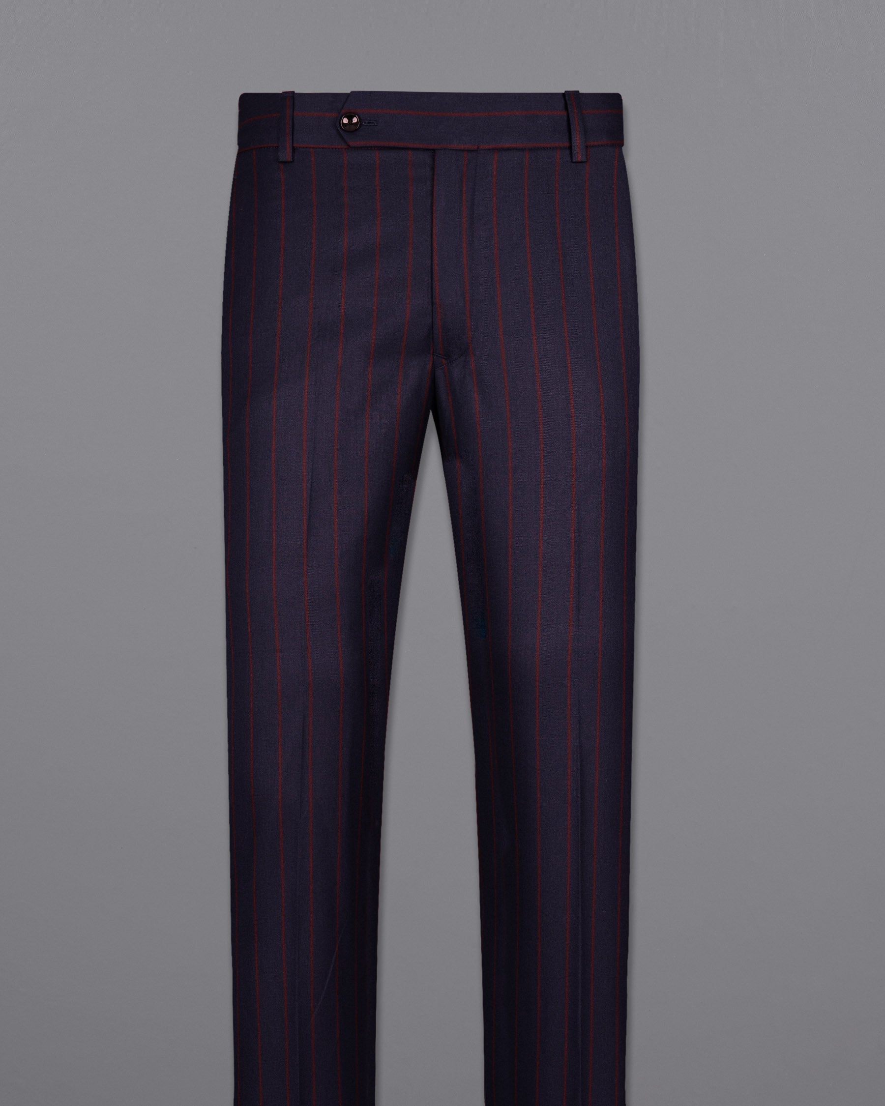 Midnight Express Blue Striped Wool Rich Pant T1551-28, T1551-30, T1551-32, T1551-34, T1551-36, T1551-38, T1551-40, T1551-42, T1551-44