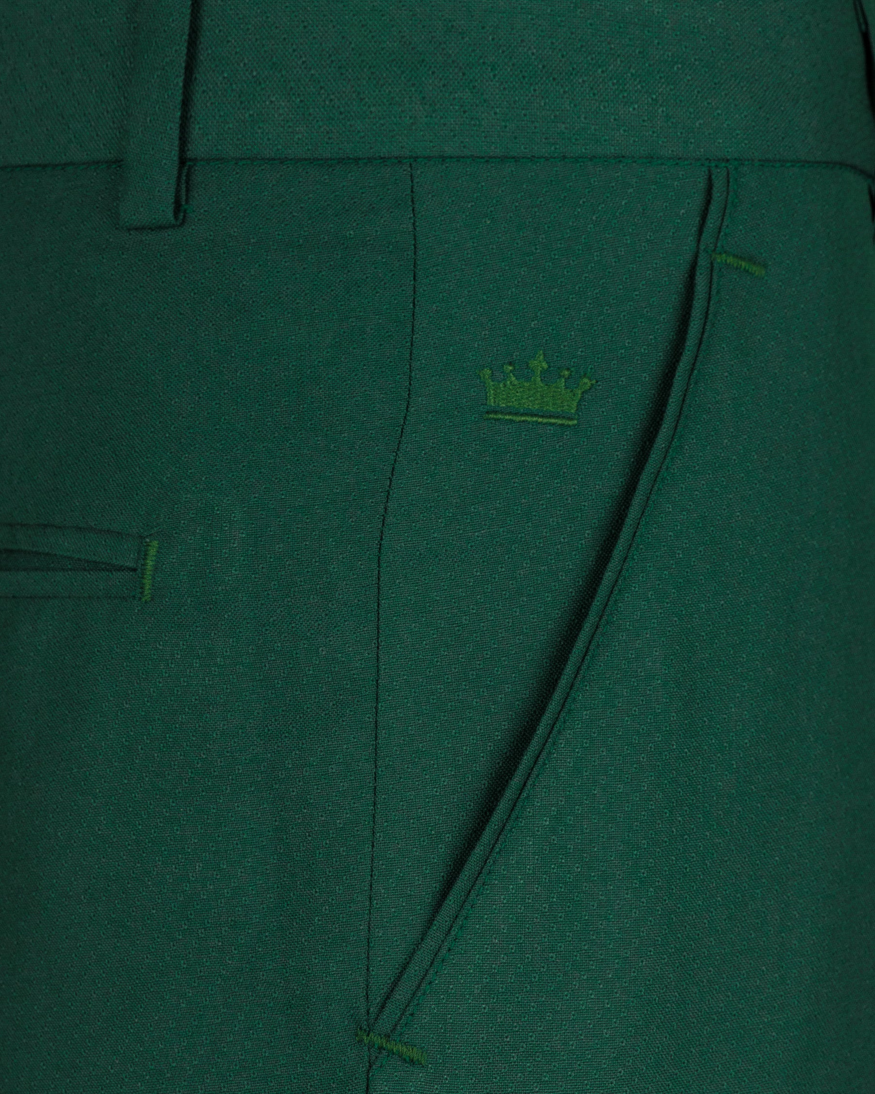 Aqua Deep Green Wool Rich Pant T1602-28, T1602-30, T1602-32, T1602-34, T1602-36, T1602-38, T1602-40, T1602-42, T1602-44