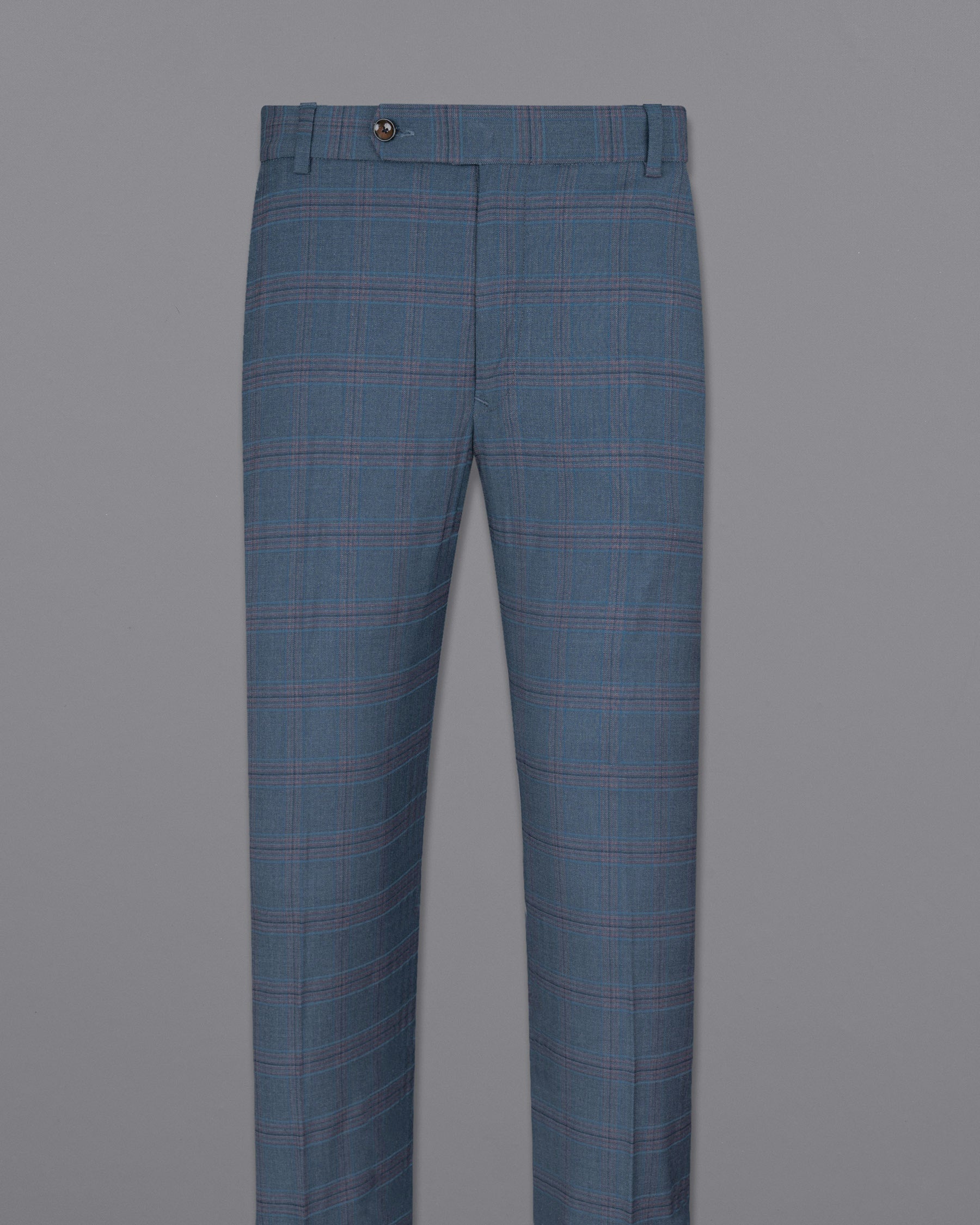 Pickled Bluewood Super fine Checkered Woolrich Pant T1626-28, T1626-30, T1626-32, T1626-34, T1626-36, T1626-38, T1626-40, T1626-42, T1626-44