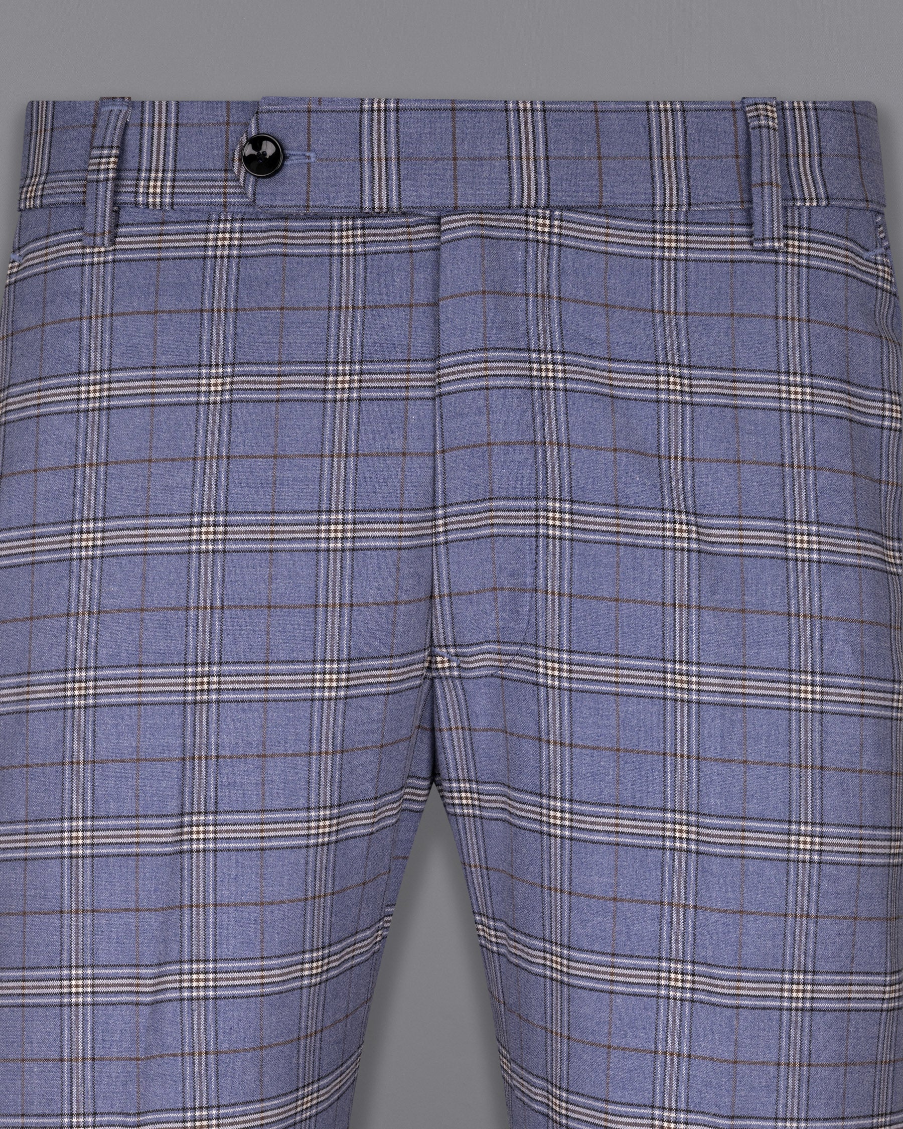 Logan Blue Super fine Plaid Woolrich Pant T1633-28, T1633-30, T1633-32, T1633-34, T1633-36, T1633-38, T1633-40, T1633-42, T1633-44