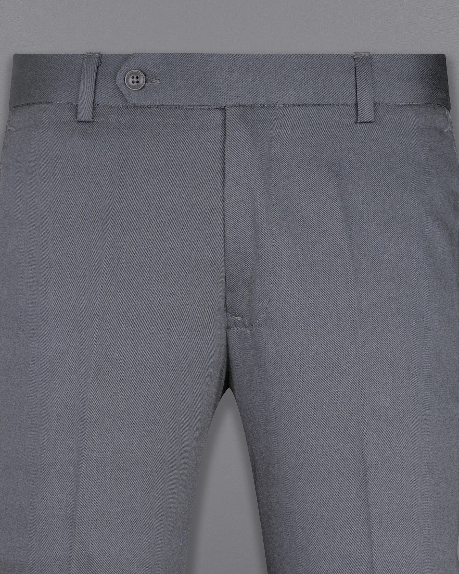 GREY PREMIUM COTTON FORMAL PANT T1706-28, T1706-30, T1706-32, T1706-34, T1706-36, T1706-38, T1706-40, T1706-42, T1706-44