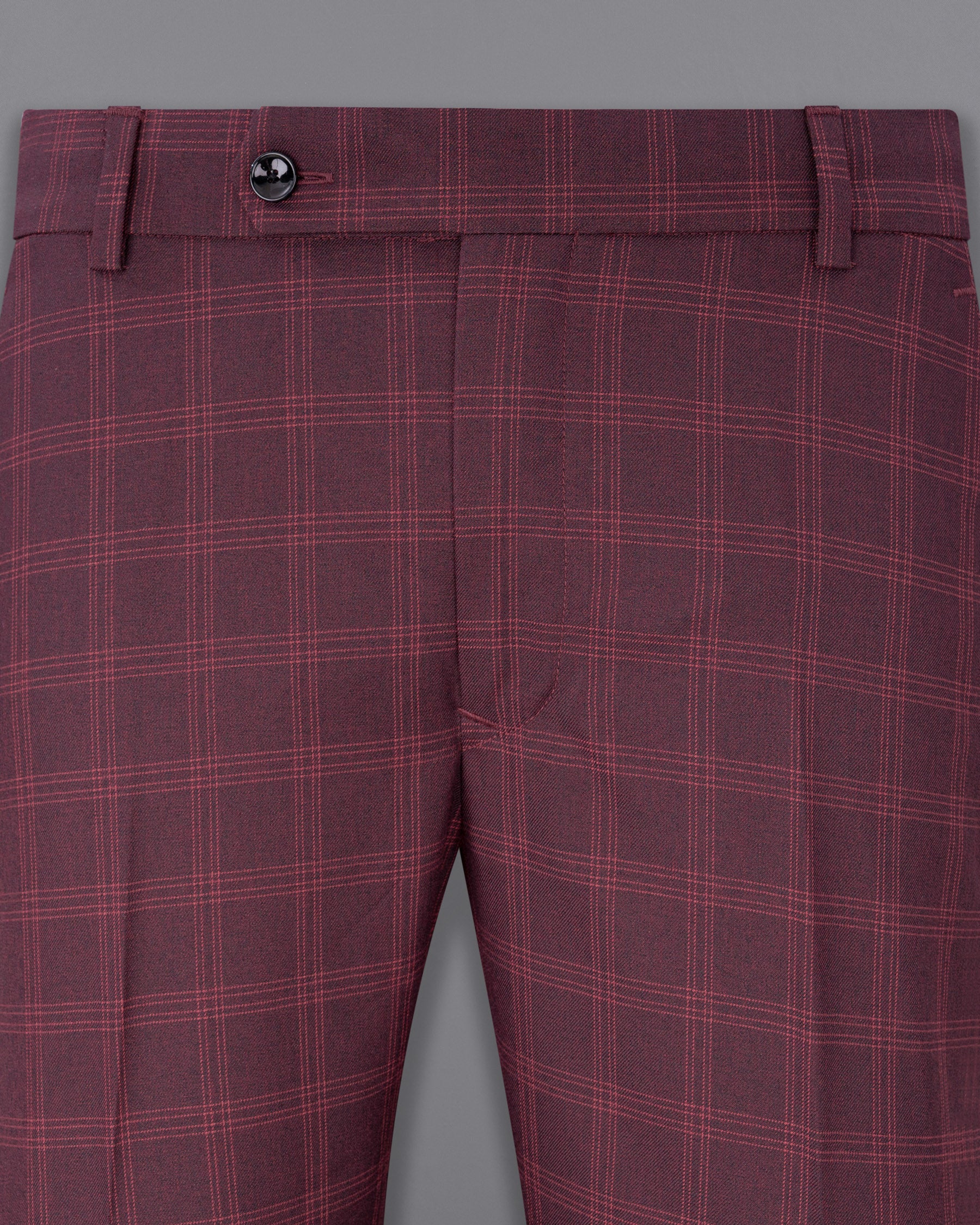 Dark Byzantium Plaid Pant