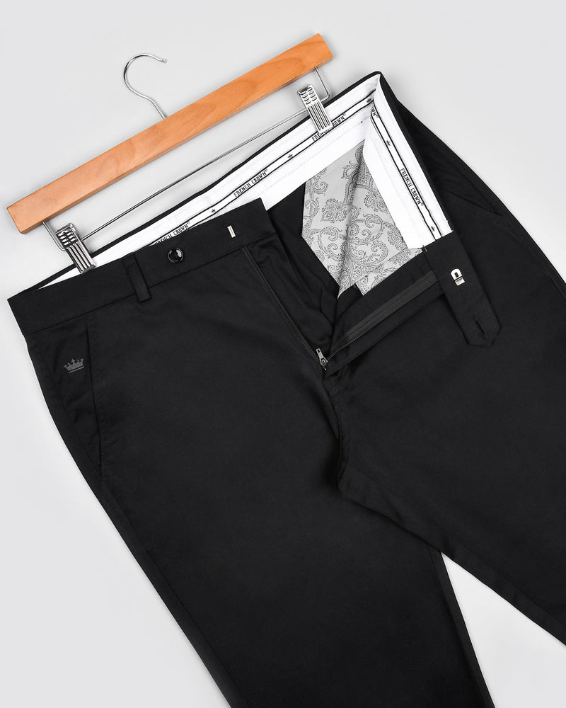 Buy Ben Martin MenS Regular Fit Black Cotton Trouser Online at Best Prices  in India  JioMart