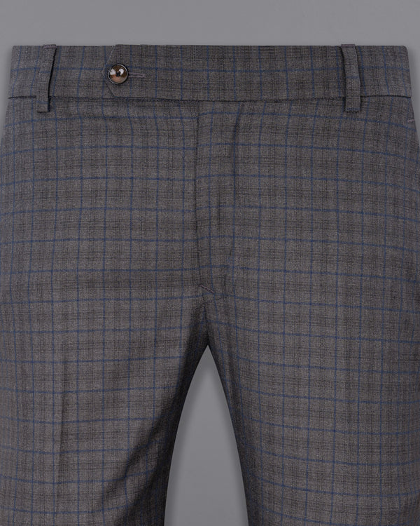 Tundora Gray Plaid Pant