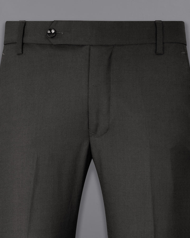 Noak Tower Hill skinny suit trousers in grey worsted wool blend with  stretch  ASOS