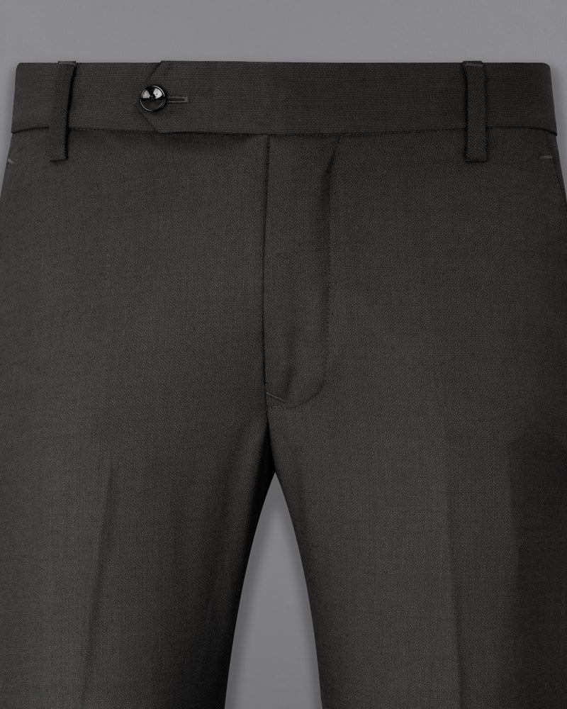 Buy Raymond Contemporary Fit Dark Grey Trouser for Men at Amazonin